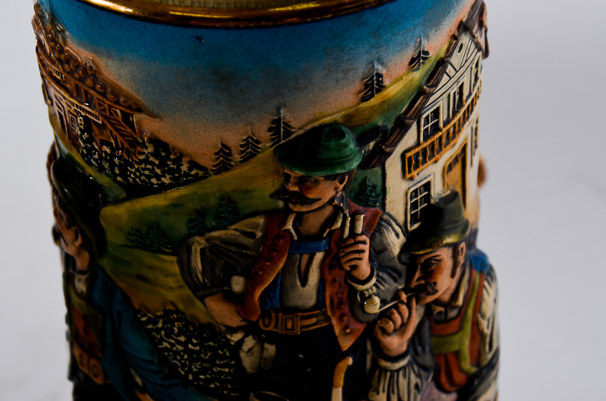 Antique German J.L. Knoedgen Beer Stein