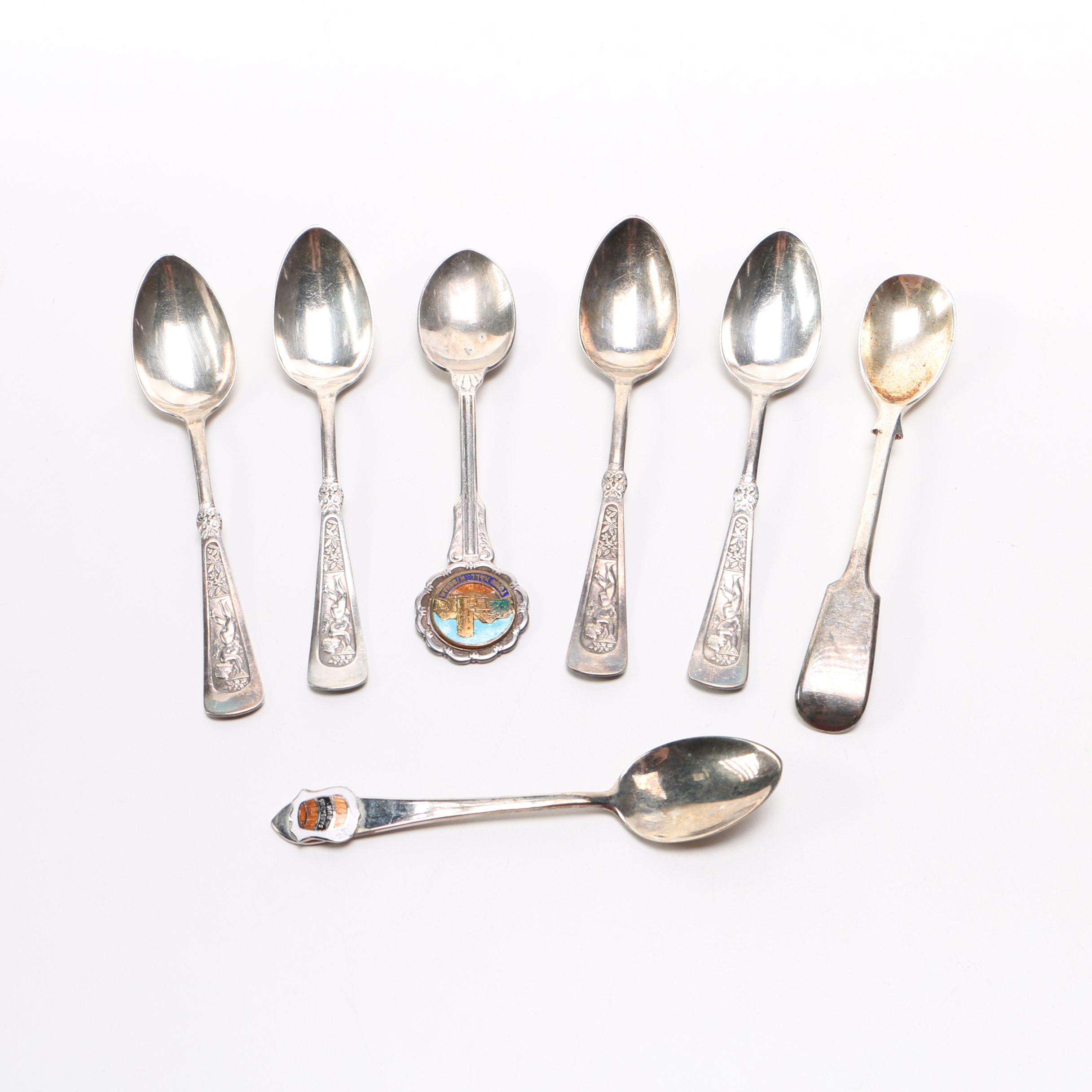 Silver Plate Spoons Featuring William Briggs & Co.