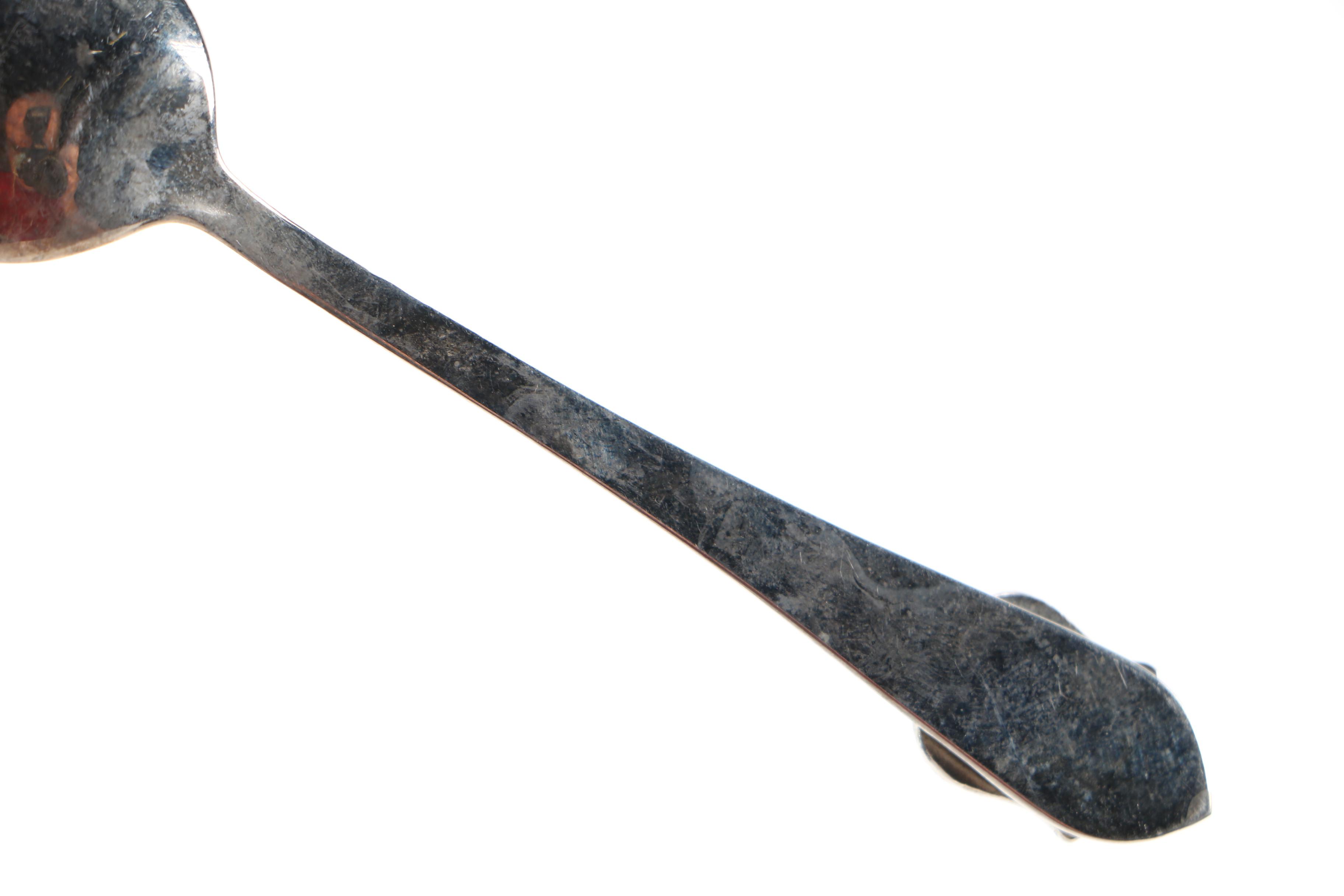 Silver Plate Spoons Featuring William Briggs & Co.