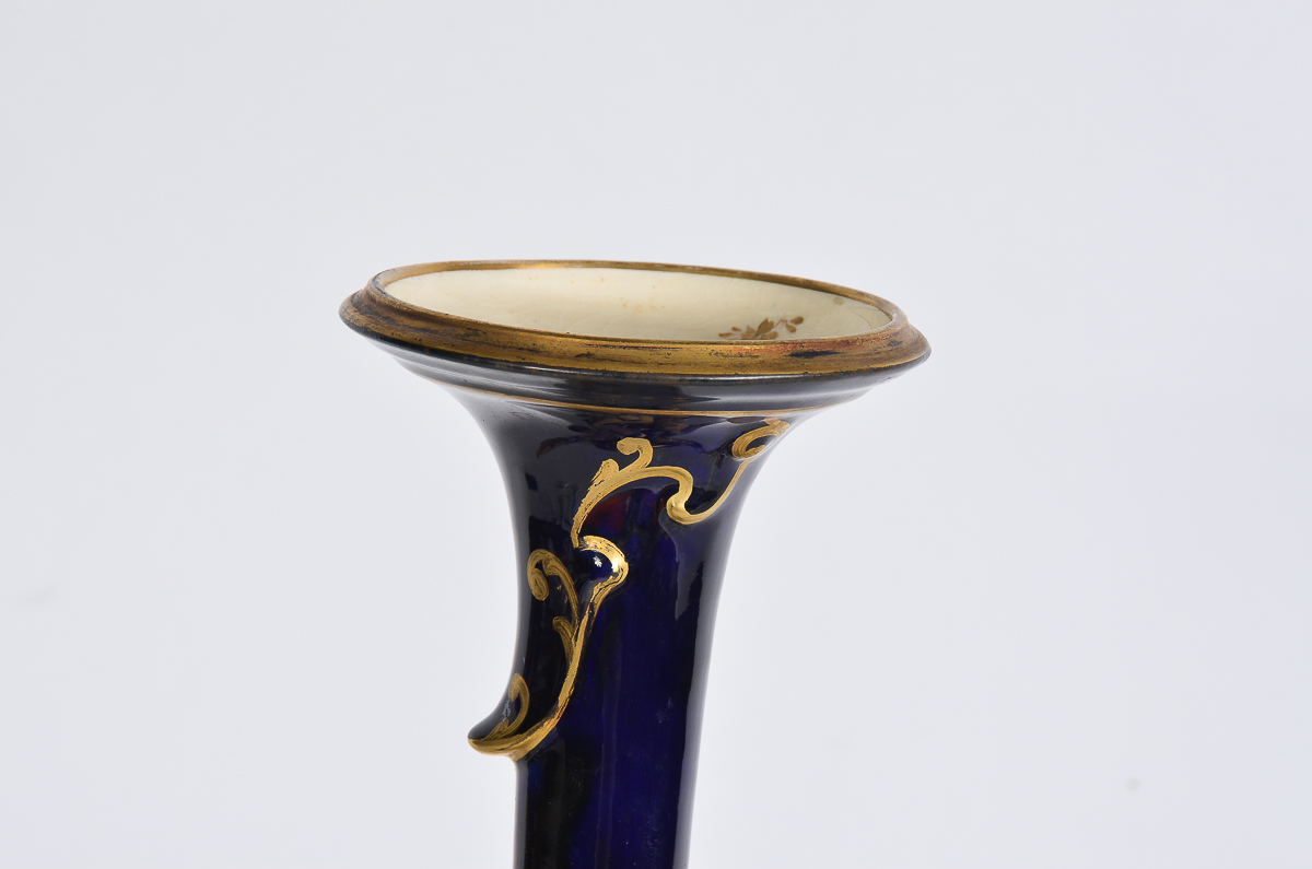 Ornate Antique Hungarian Urn by J. Fischer