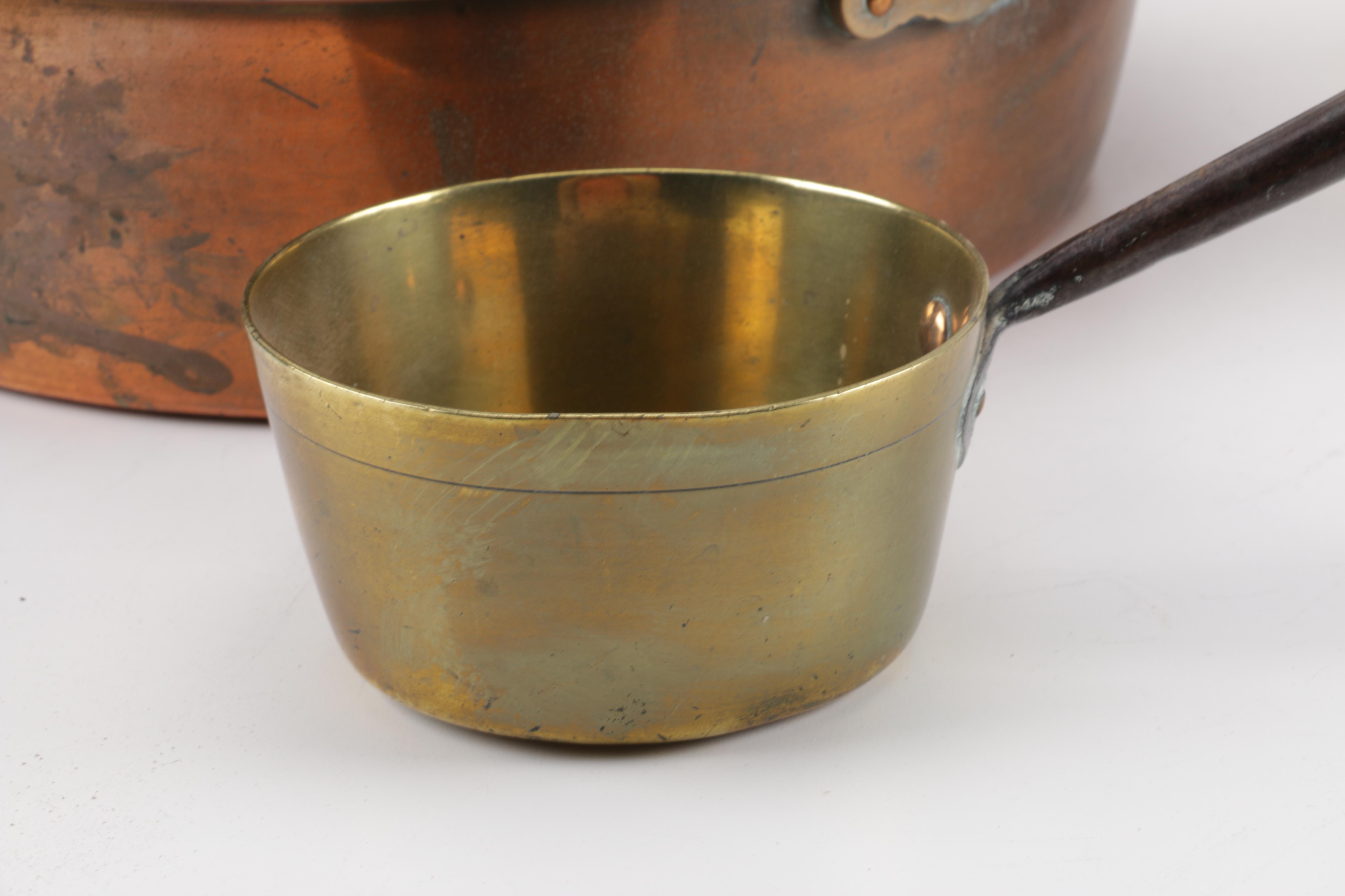 Vintage to Antique Copper and Brass Kitchenalia