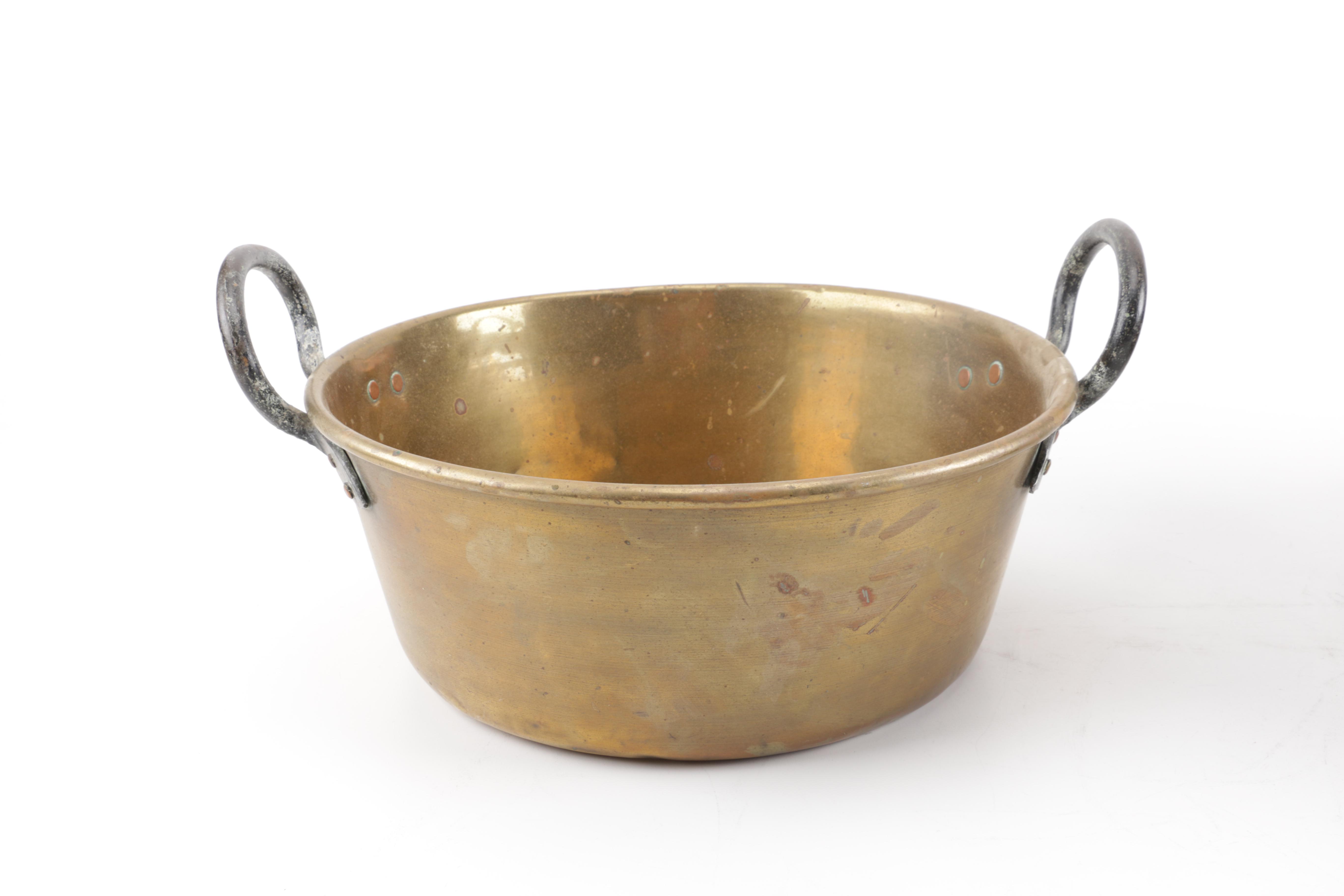 Vintage to Antique Copper and Brass Kitchenalia