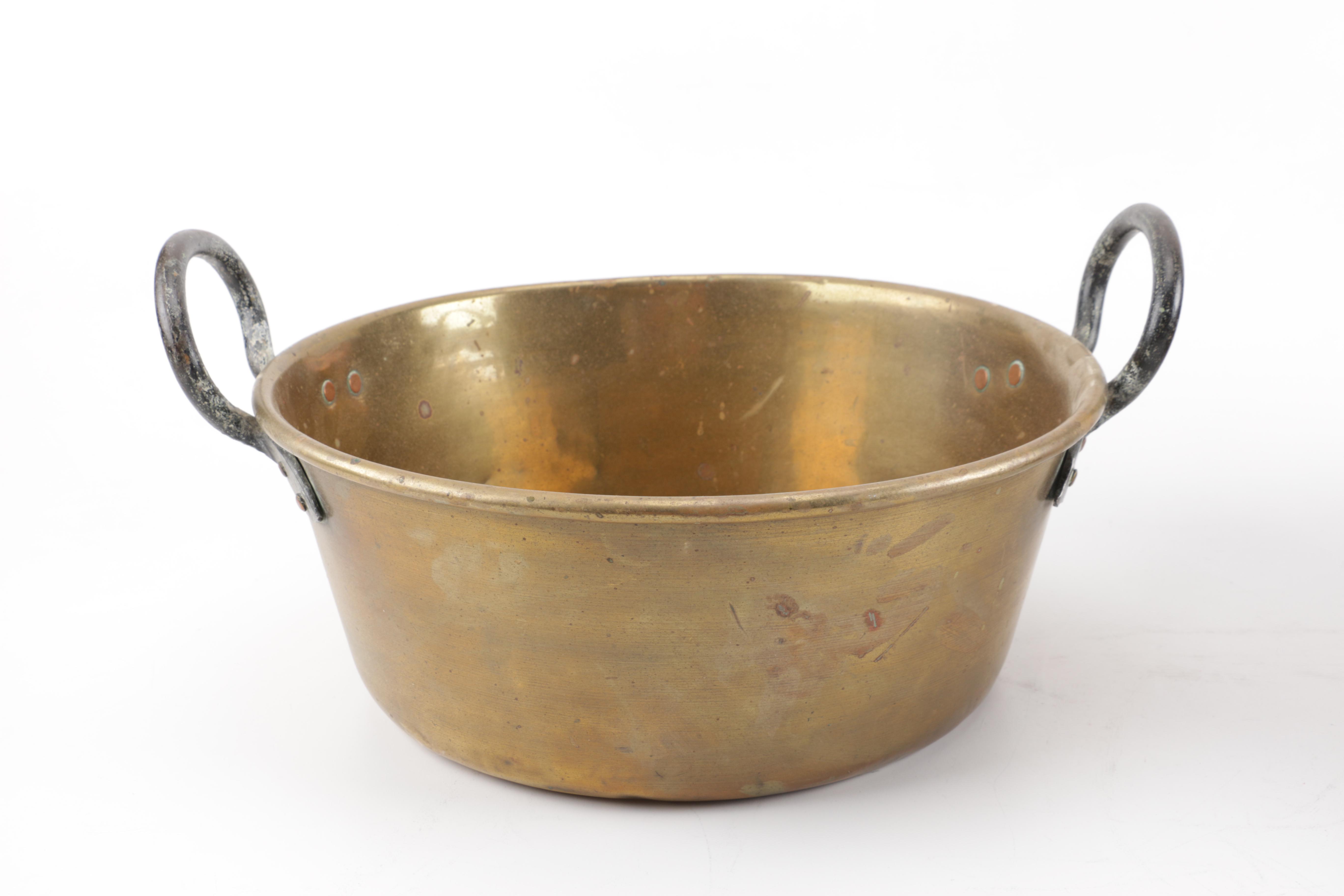 Vintage to Antique Copper and Brass Kitchenalia