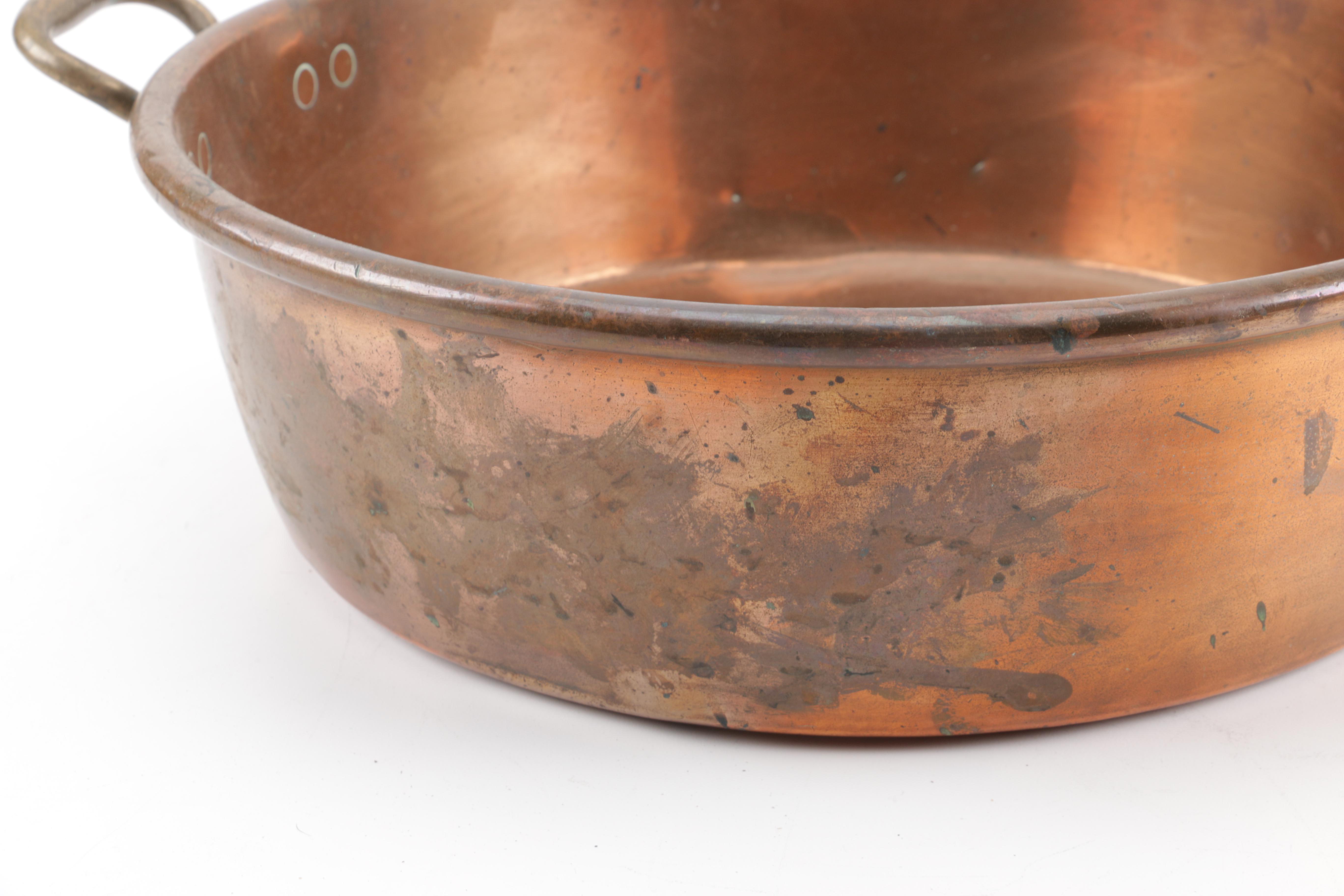 Vintage to Antique Copper and Brass Kitchenalia