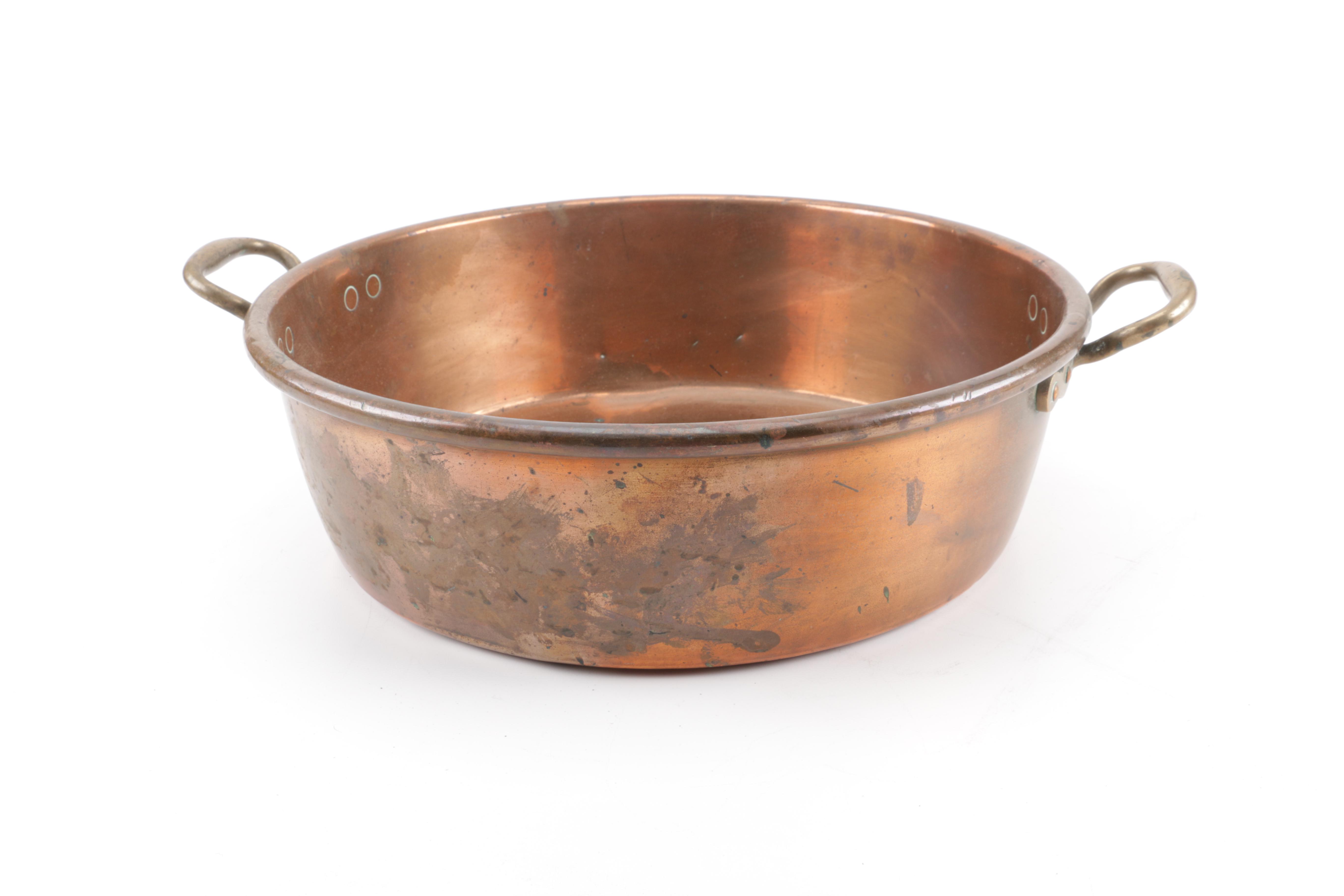 Vintage to Antique Copper and Brass Kitchenalia