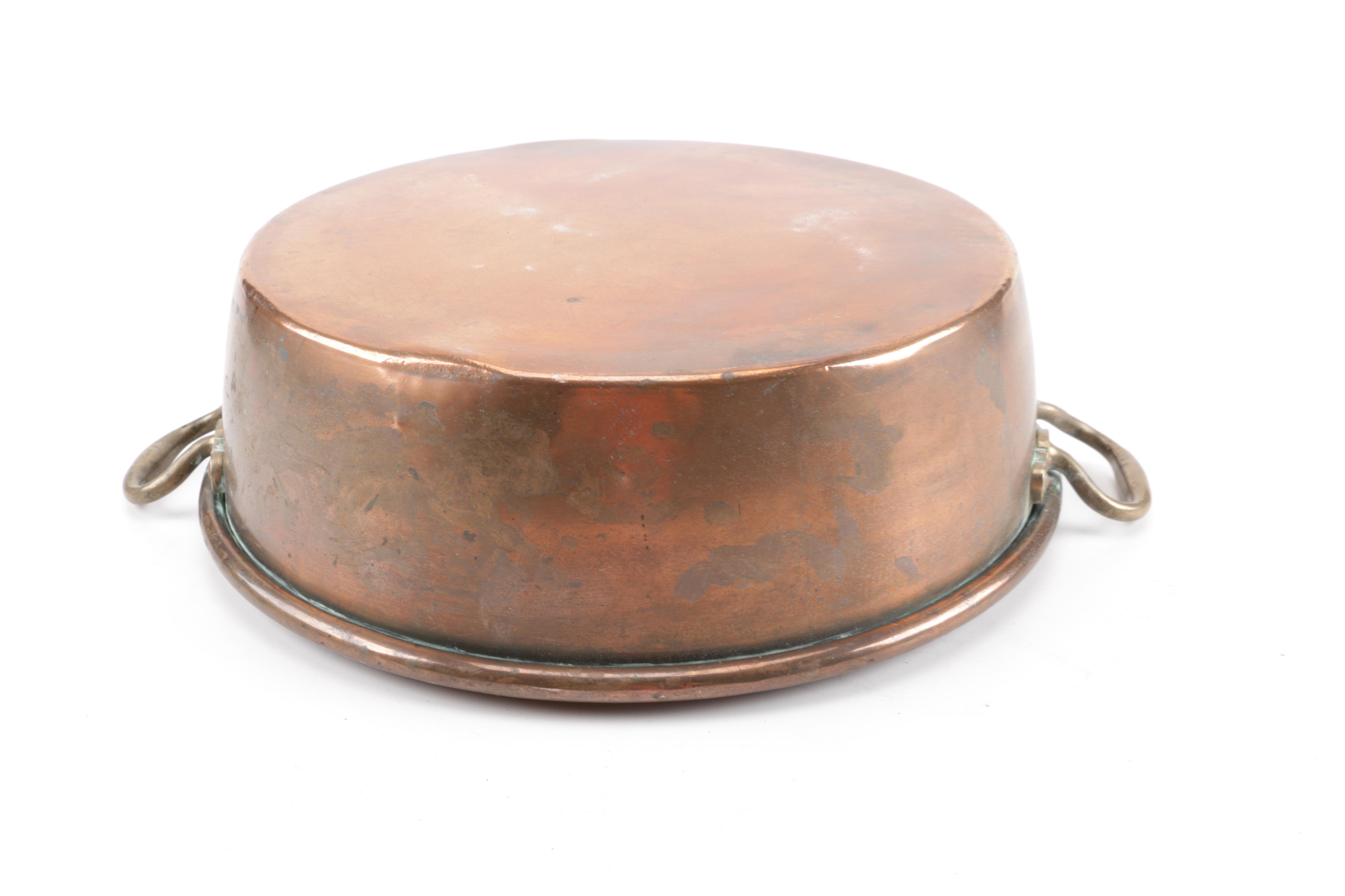 Vintage to Antique Copper and Brass Kitchenalia