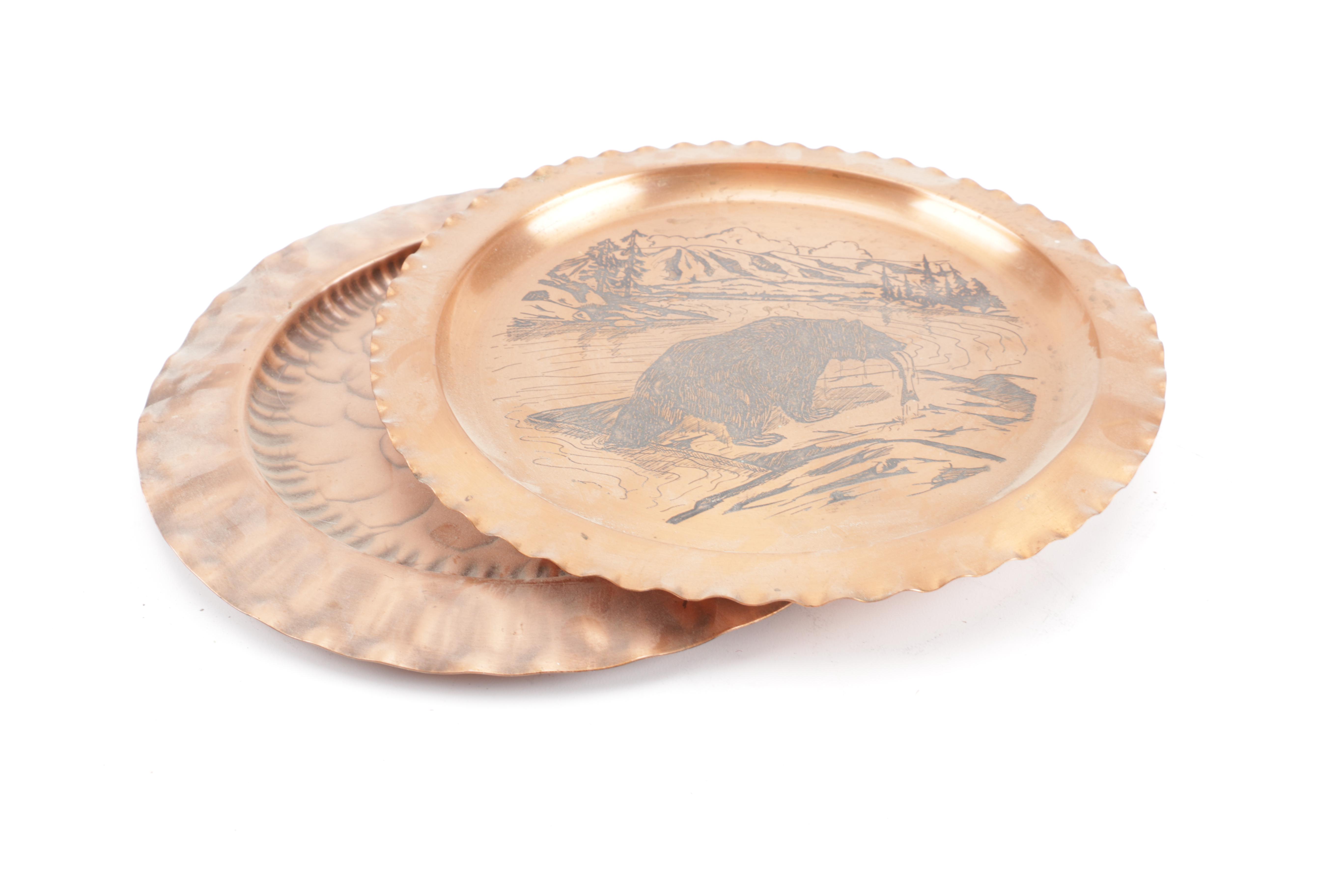 Vintage to Antique Copper and Brass Kitchenalia