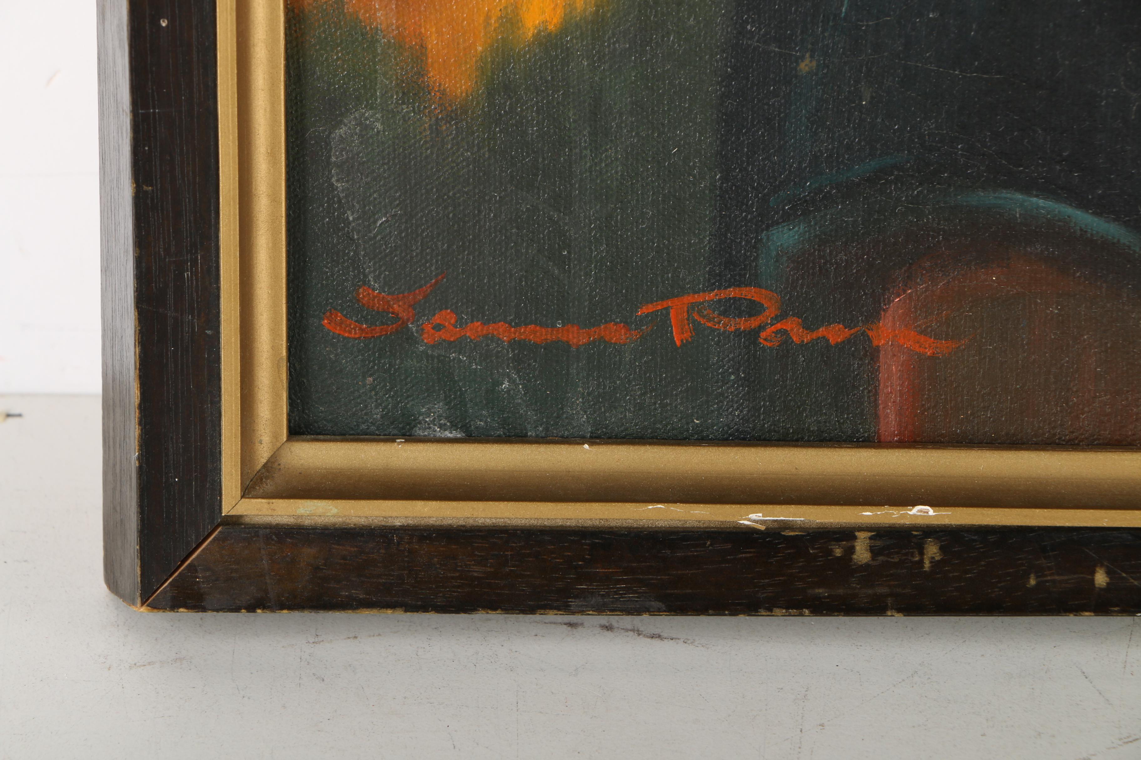 Oil Copy Painting on Canvas After Paul Gauguin's "Two Tahitian Women"