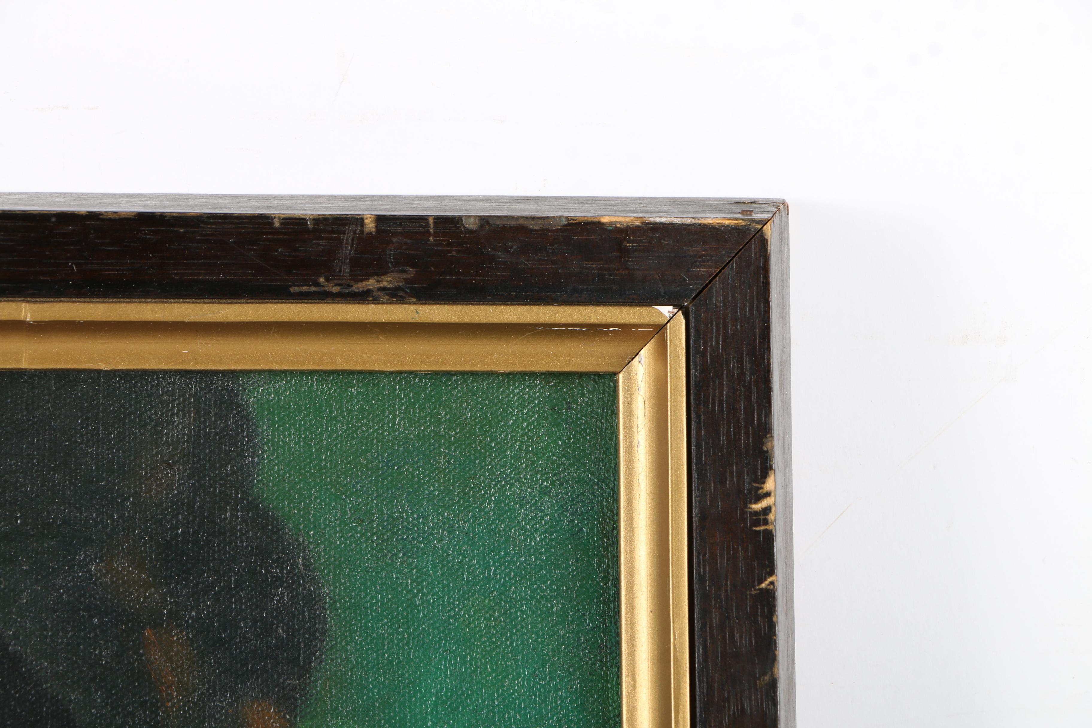 Oil Copy Painting on Canvas After Paul Gauguin's "Two Tahitian Women"