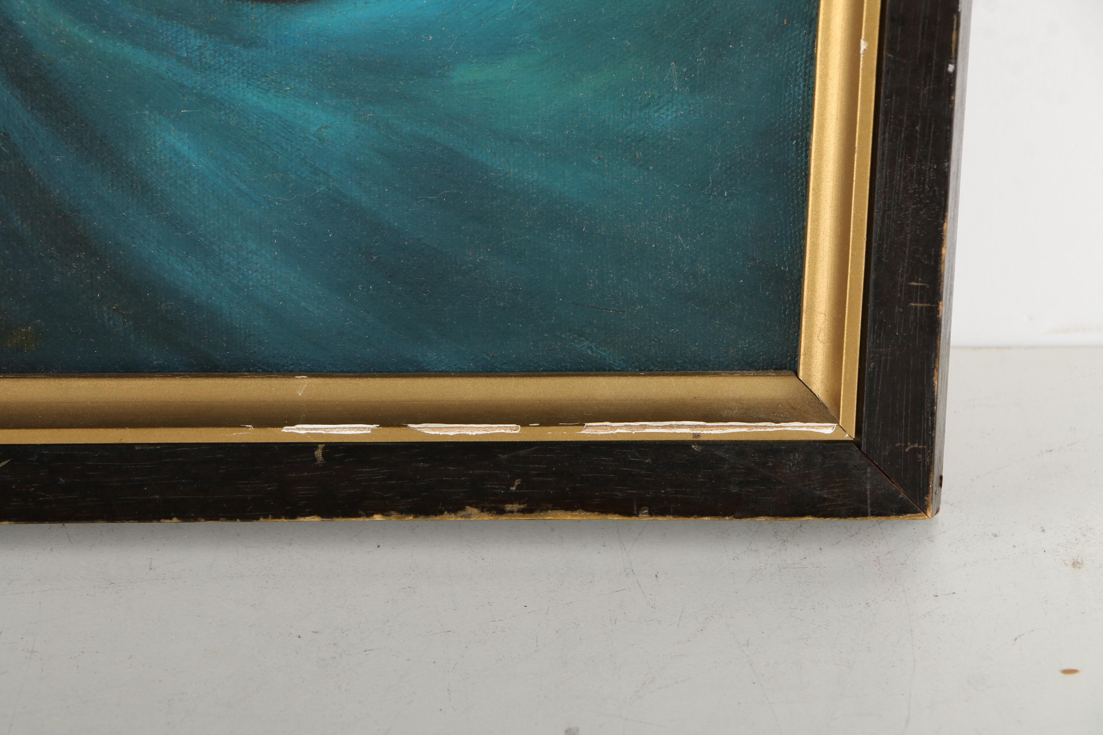 Oil Copy Painting on Canvas After Paul Gauguin's "Two Tahitian Women"