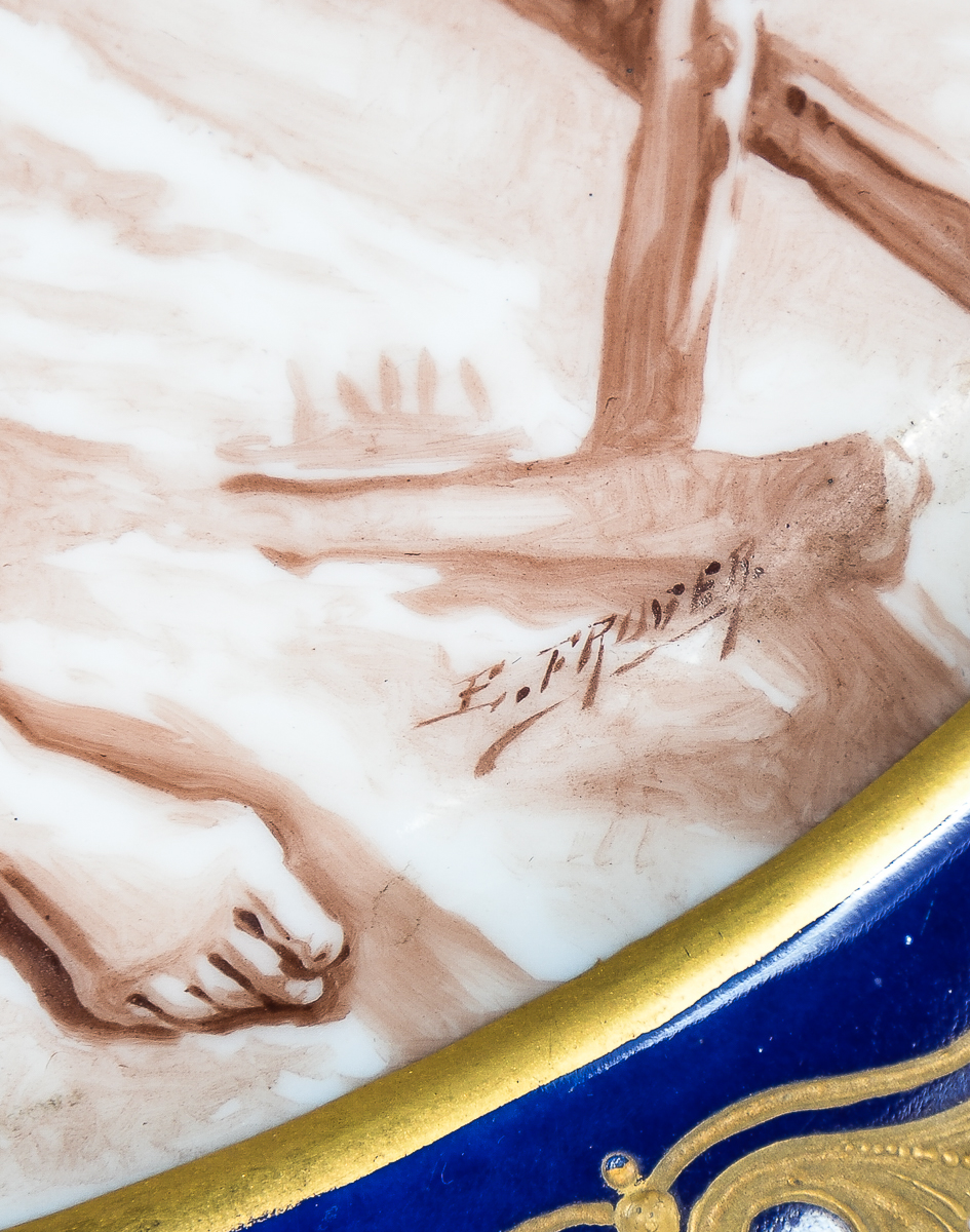 Antique Bernardaud Limoges French Porcelain Serving Platter