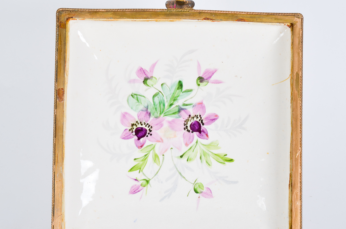 Antique Sevres Porcelain Trinket Box