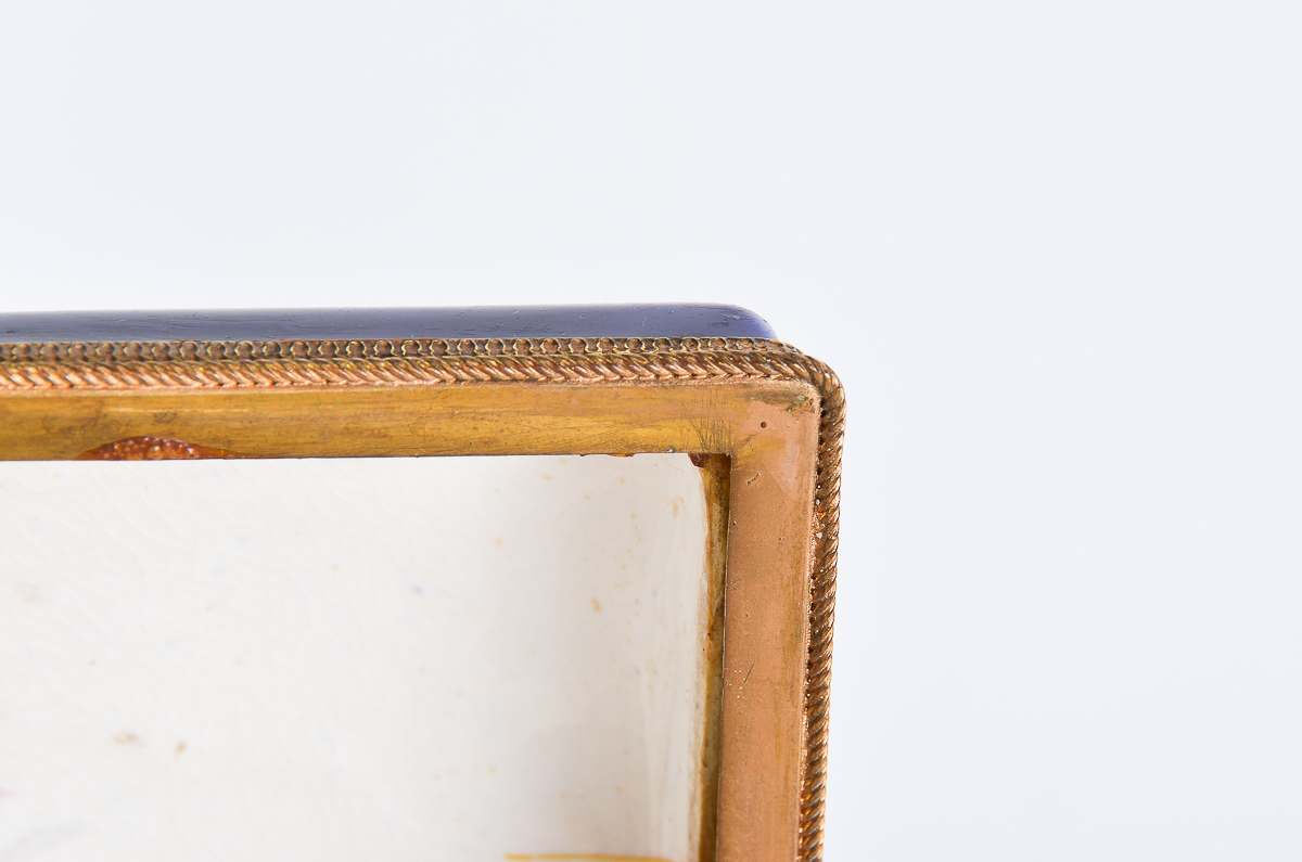 Antique Sevres Porcelain Trinket Box