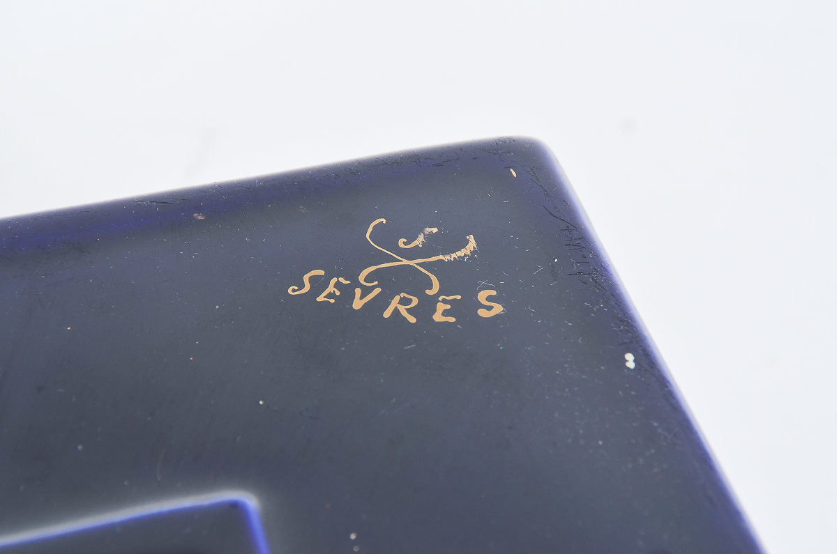 Antique Sevres Porcelain Trinket Box