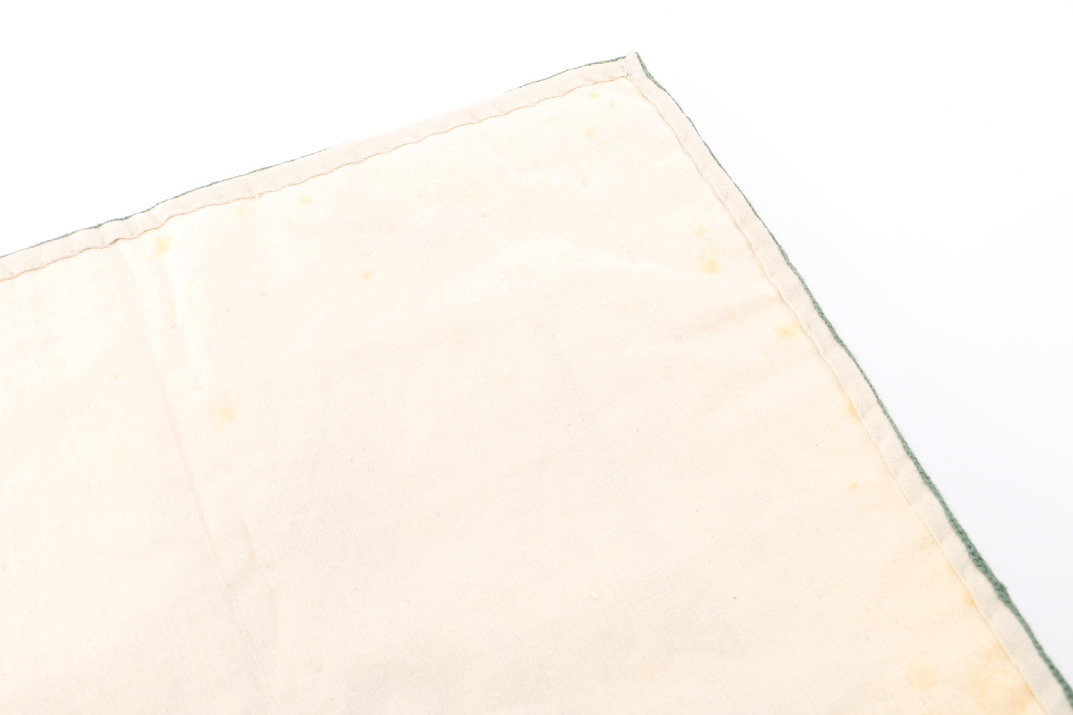 Tufted Chain Stitched Indian Wool Accent Rug