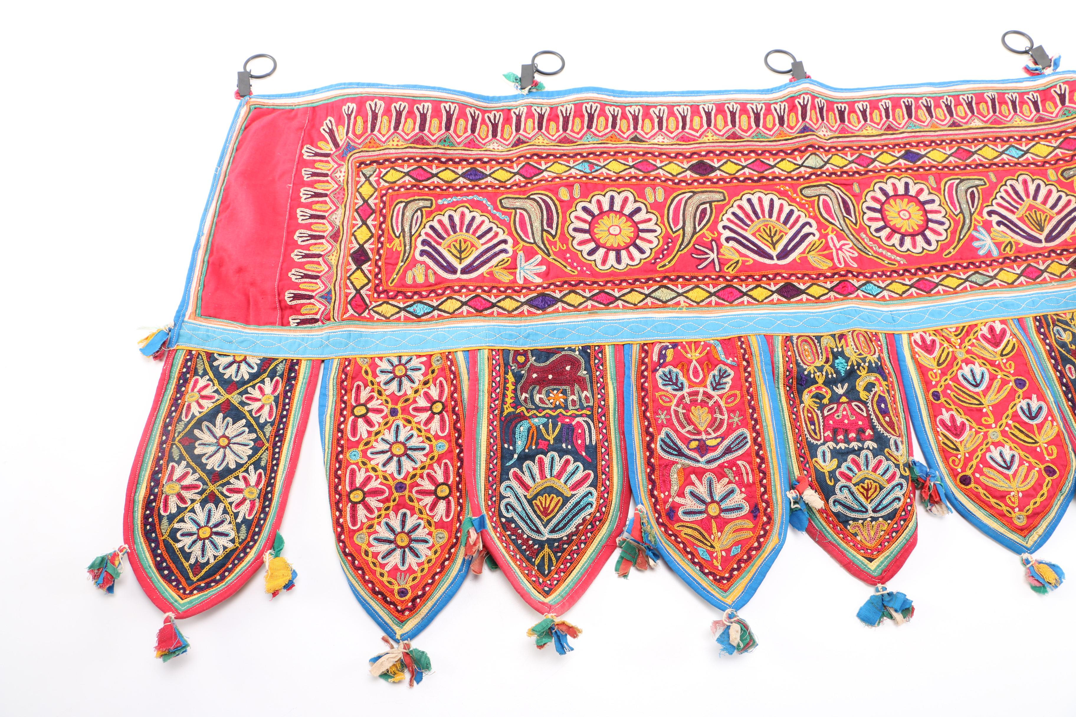 Textiles and Banners From India