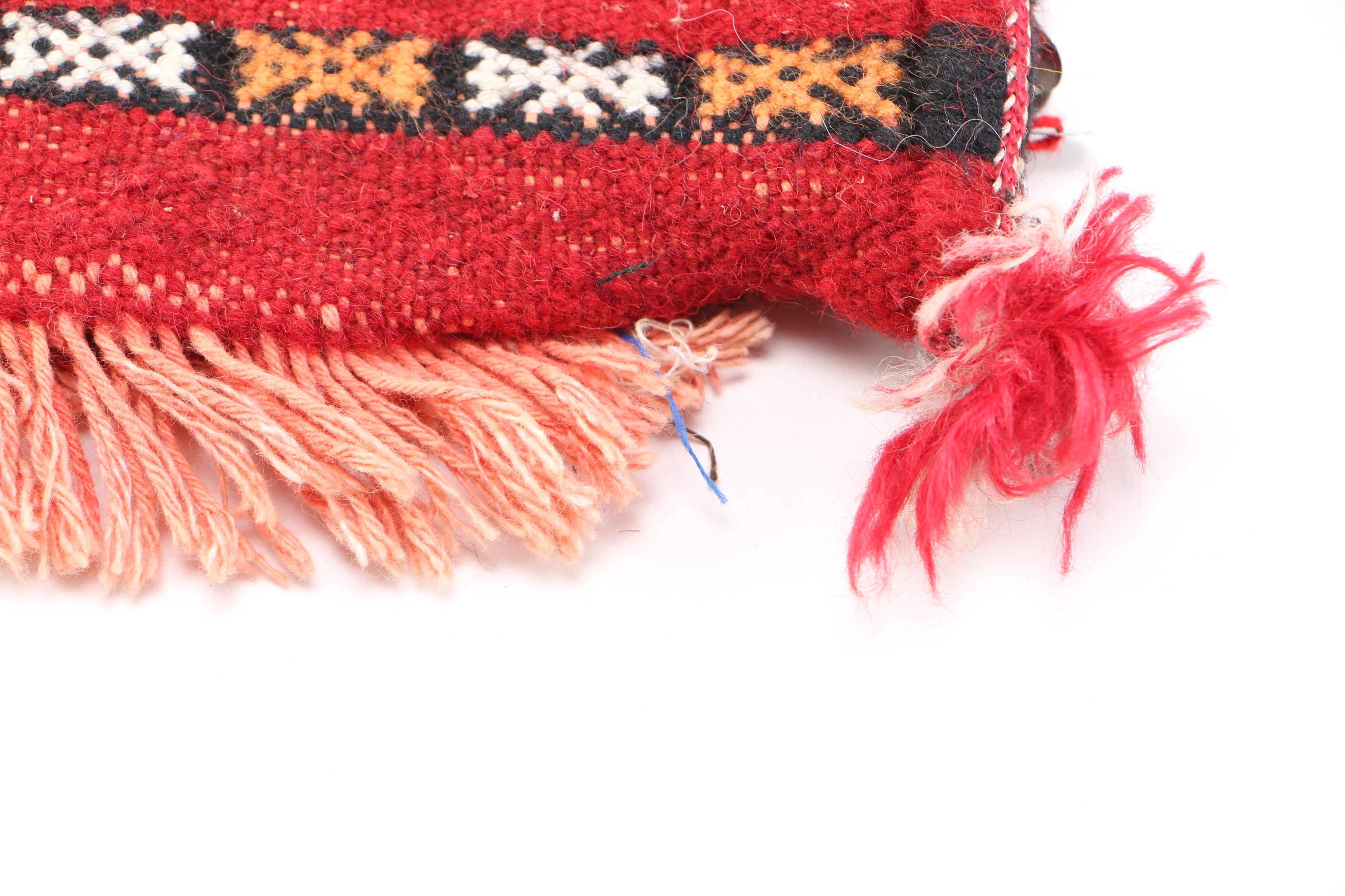 Handwoven Sequined Pillow Cover