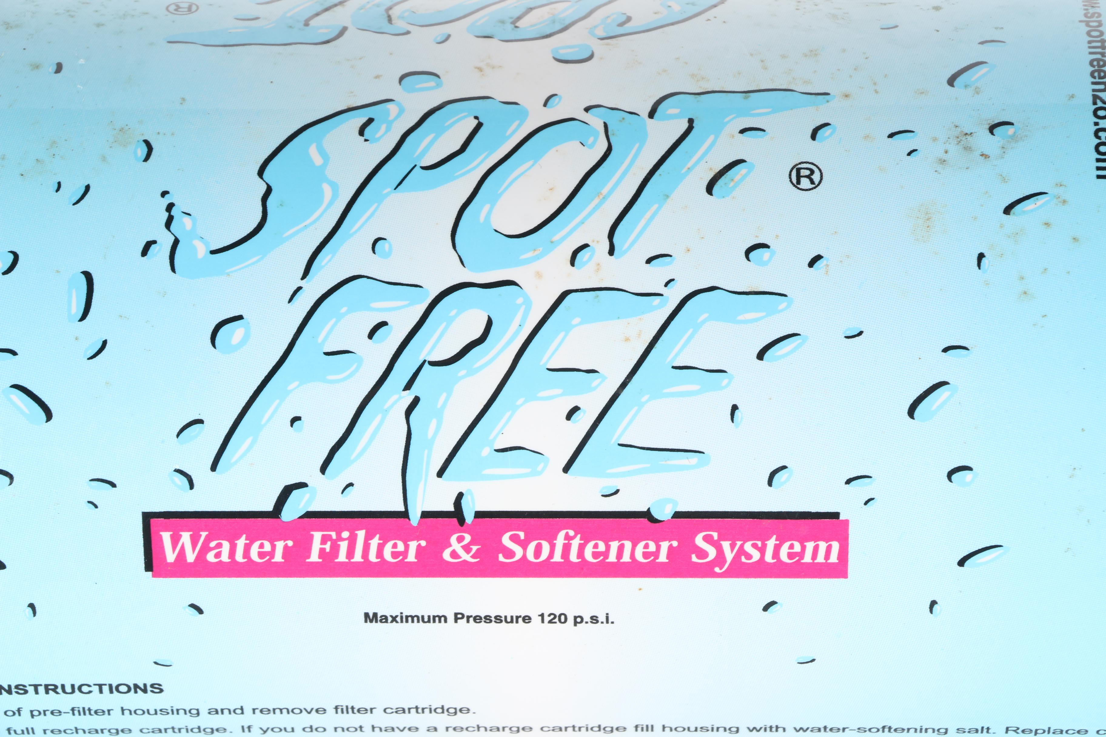 Spot Free Water Filter and Softener System