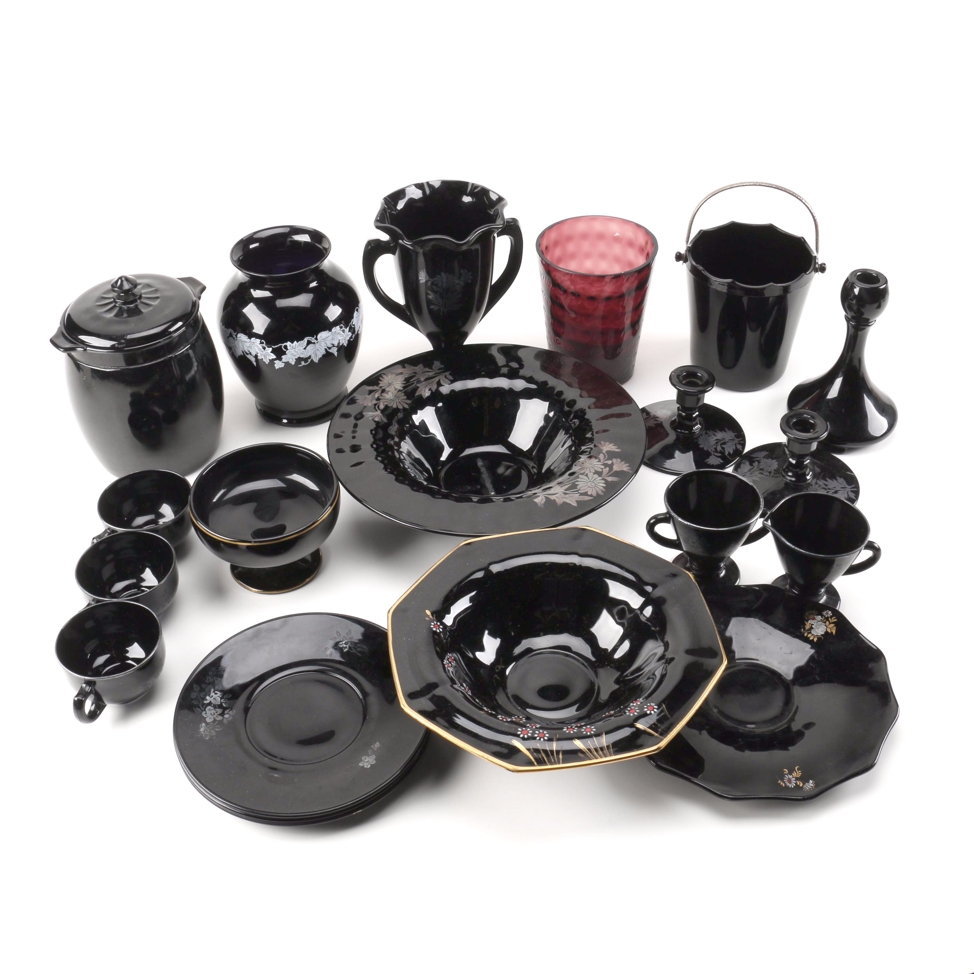 Amethyst Glass From Various Makers and Periods