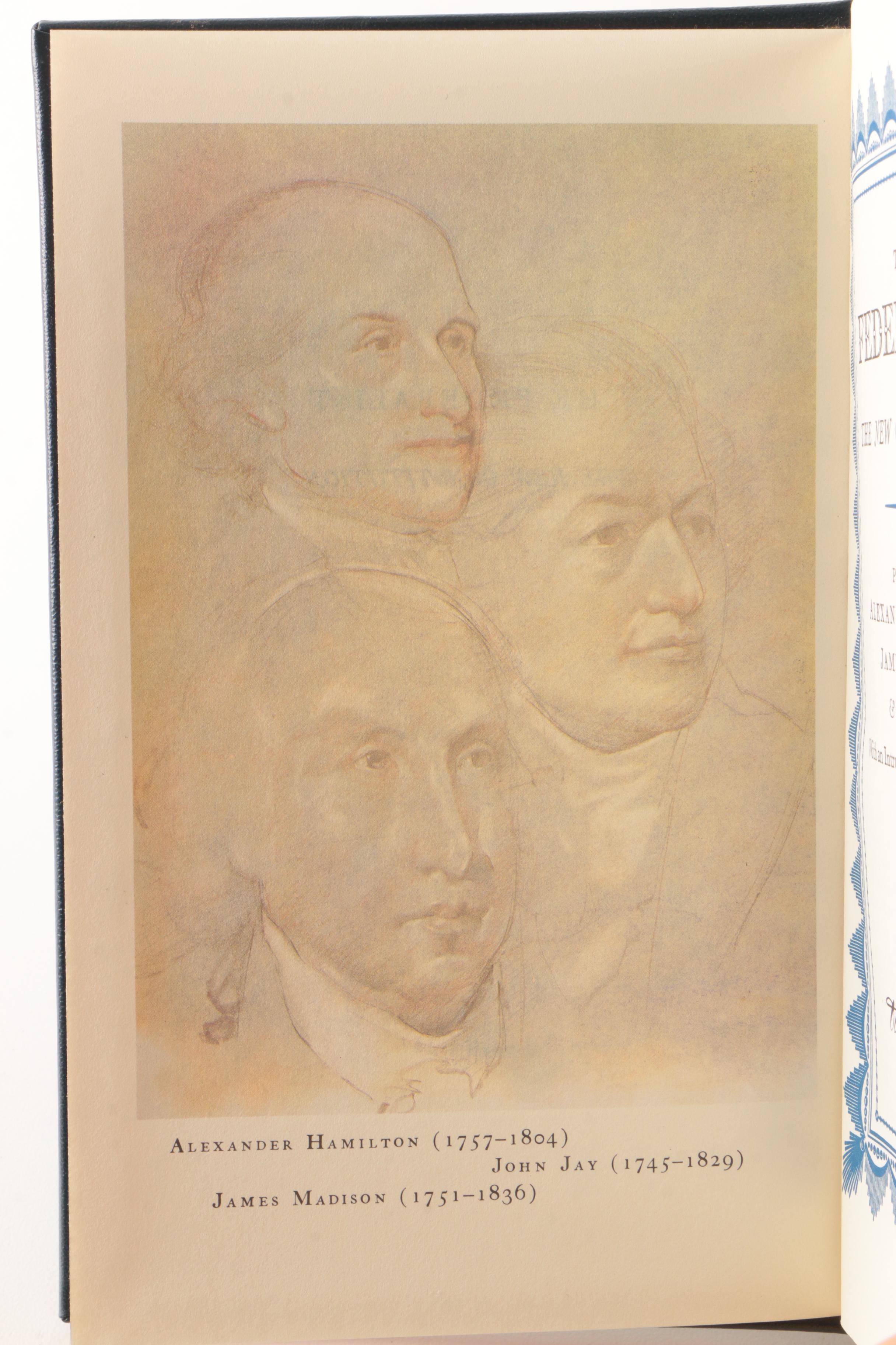 Easton Press Collector's Edition Books by U.S. Founding Fathers