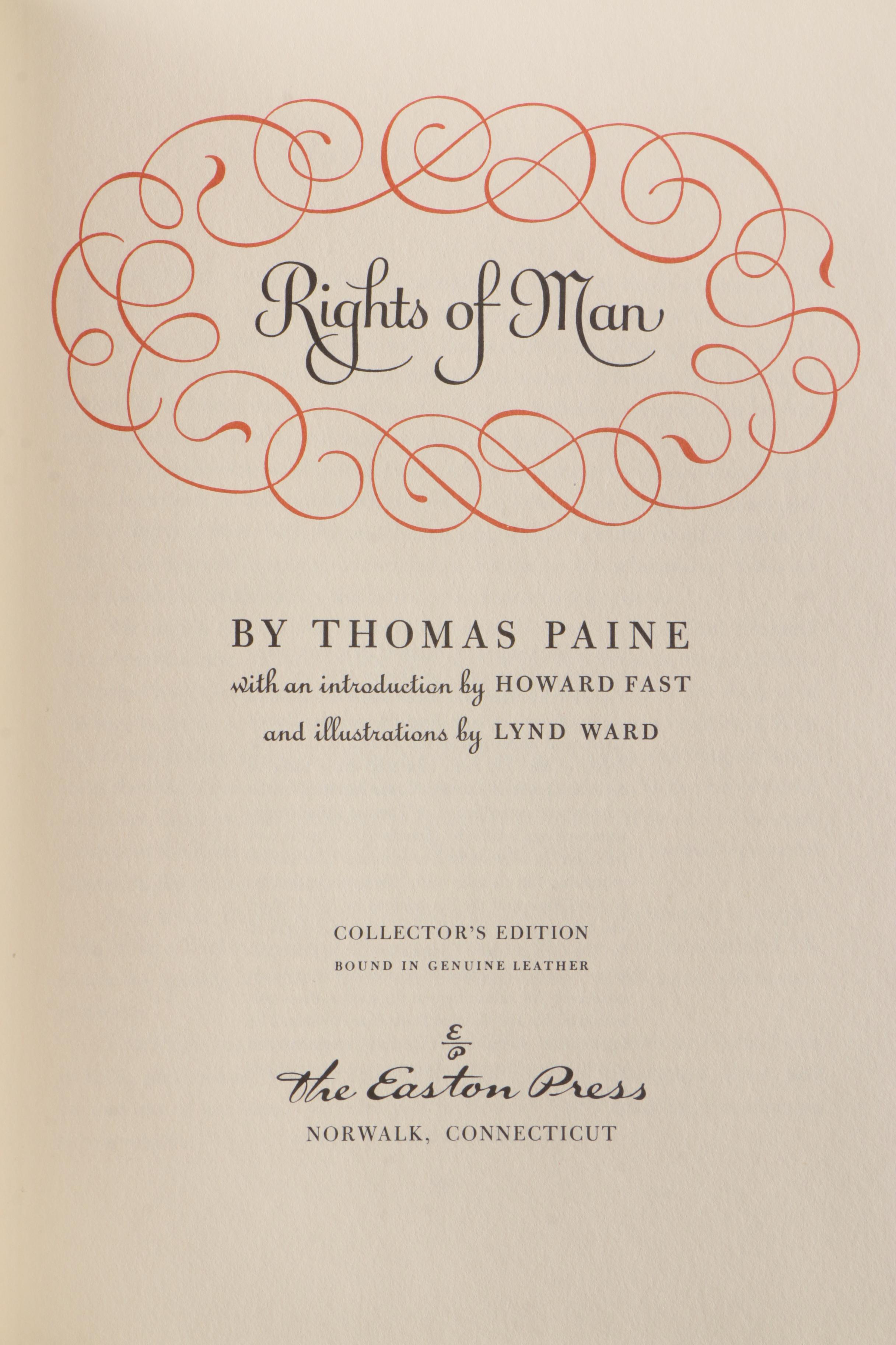 Easton Press Collector's Edition Books by U.S. Founding Fathers