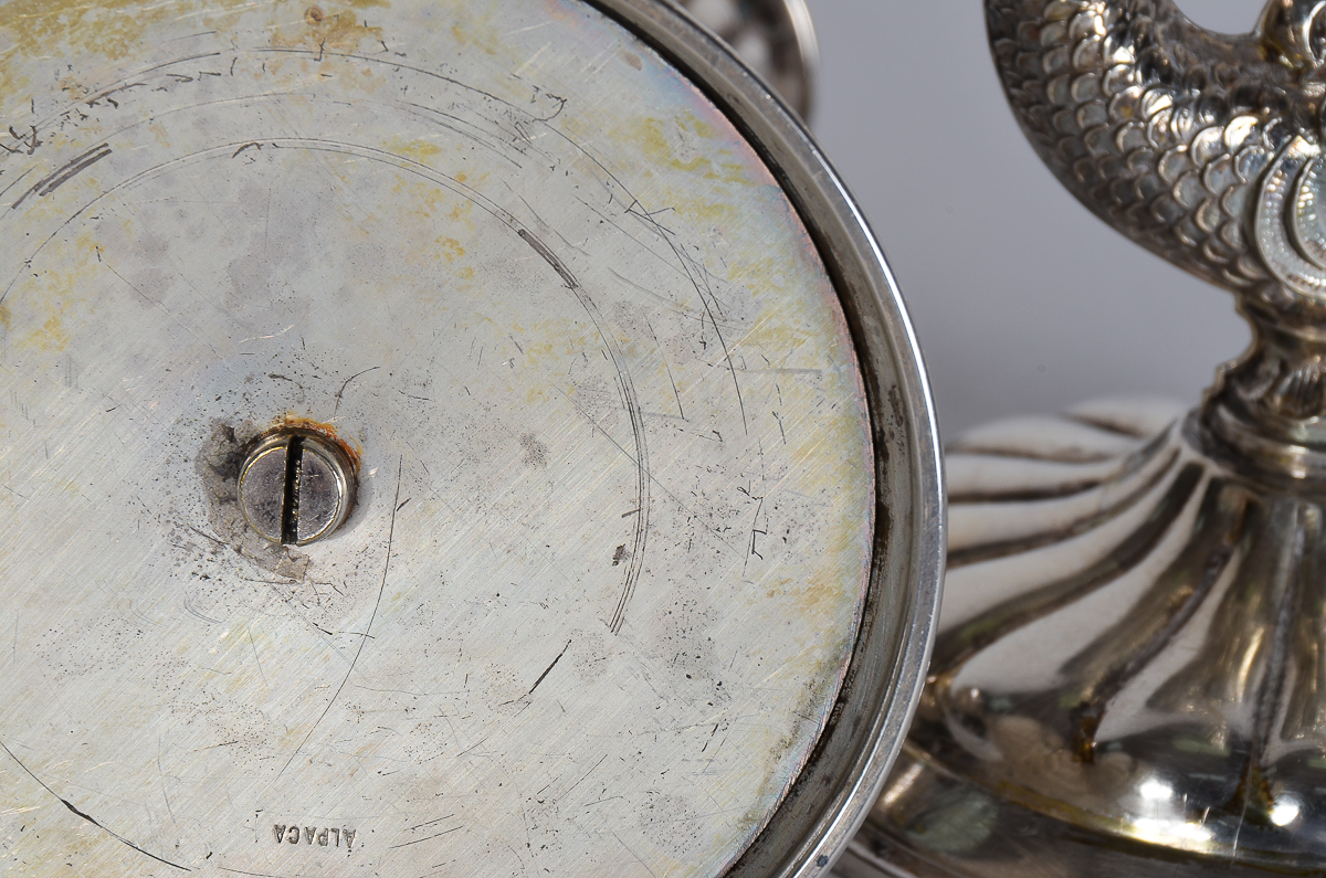 Pair of Antique Silver Candlesticks