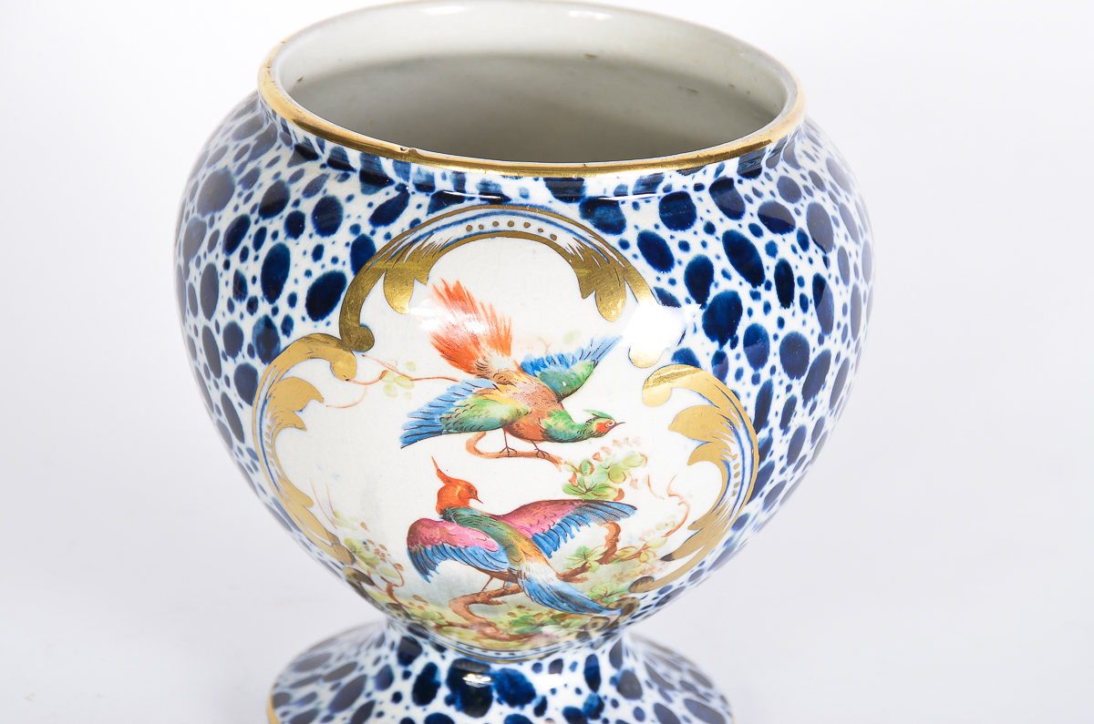 Antique Footed Grimwade Footed Vase