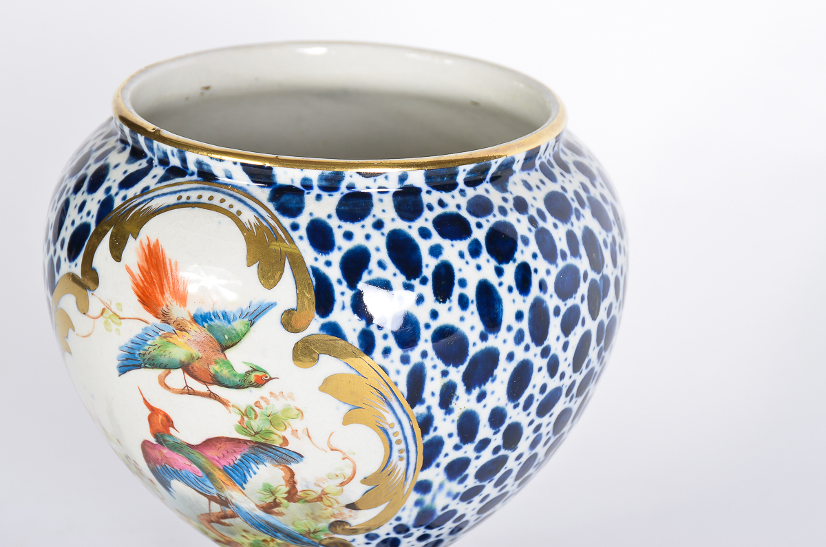 Antique Footed Grimwade Footed Vase