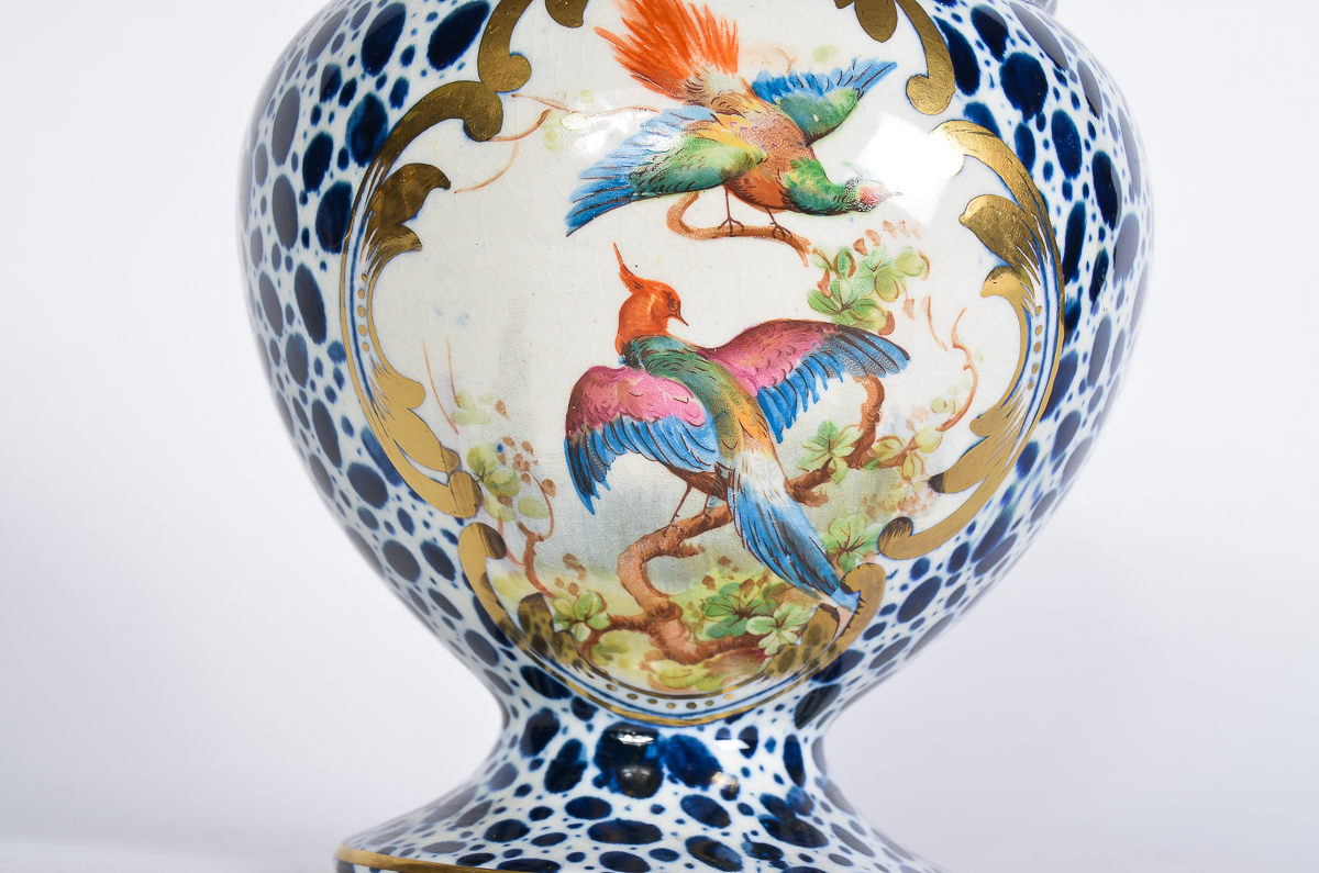 Antique Footed Grimwade Footed Vase