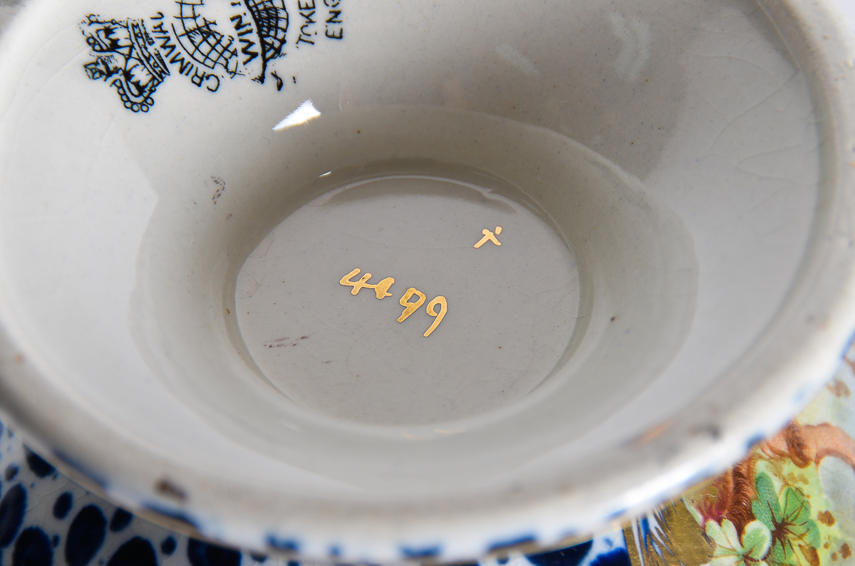 Antique Footed Grimwade Footed Vase