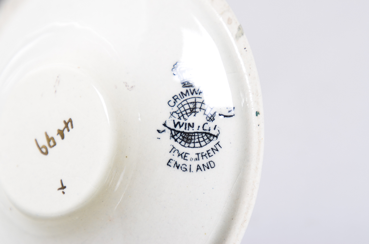 Antique Footed Grimwade Footed Vase