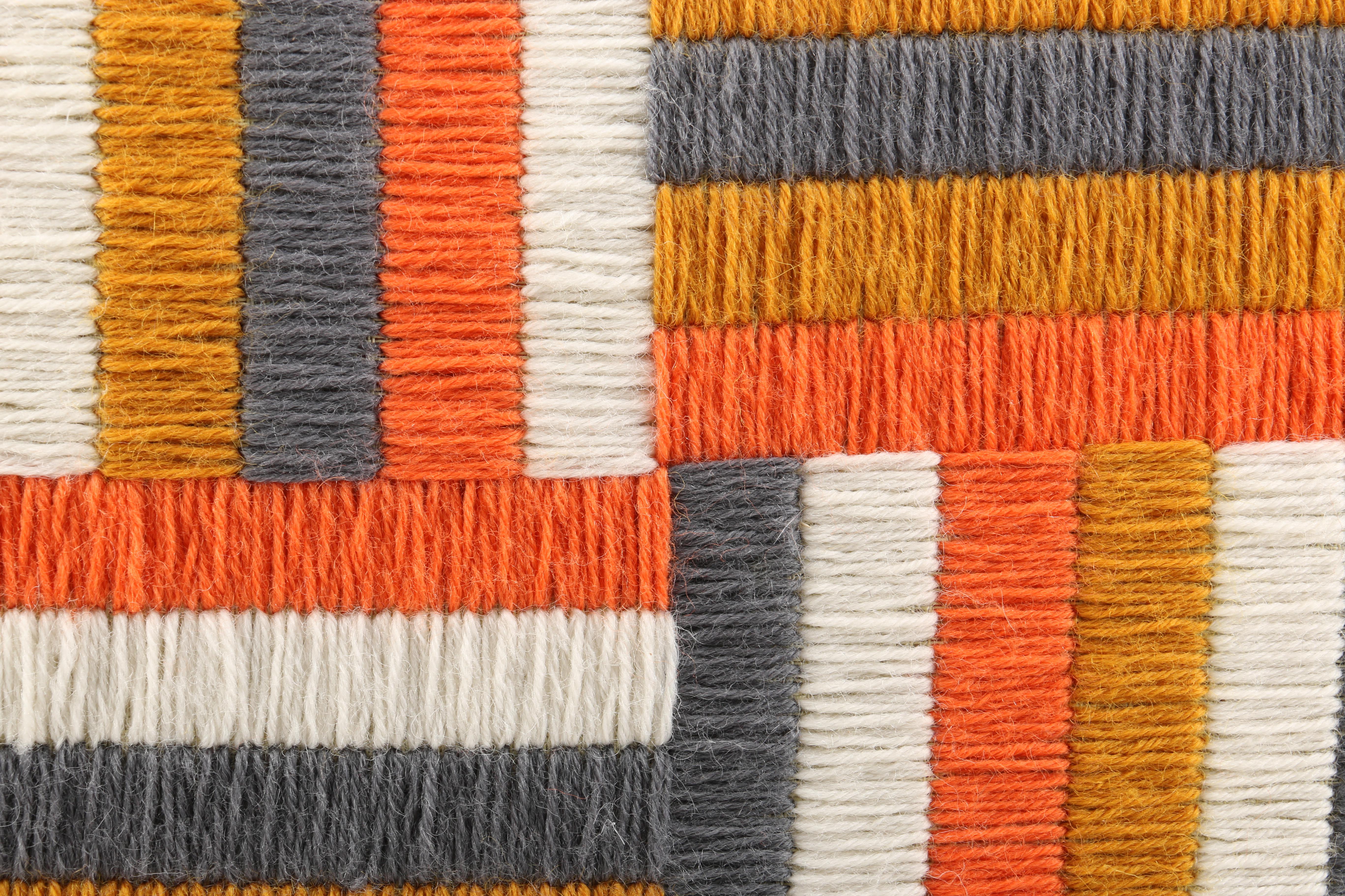 Jonathan Adler Orange, White, and Black Throw Pillows