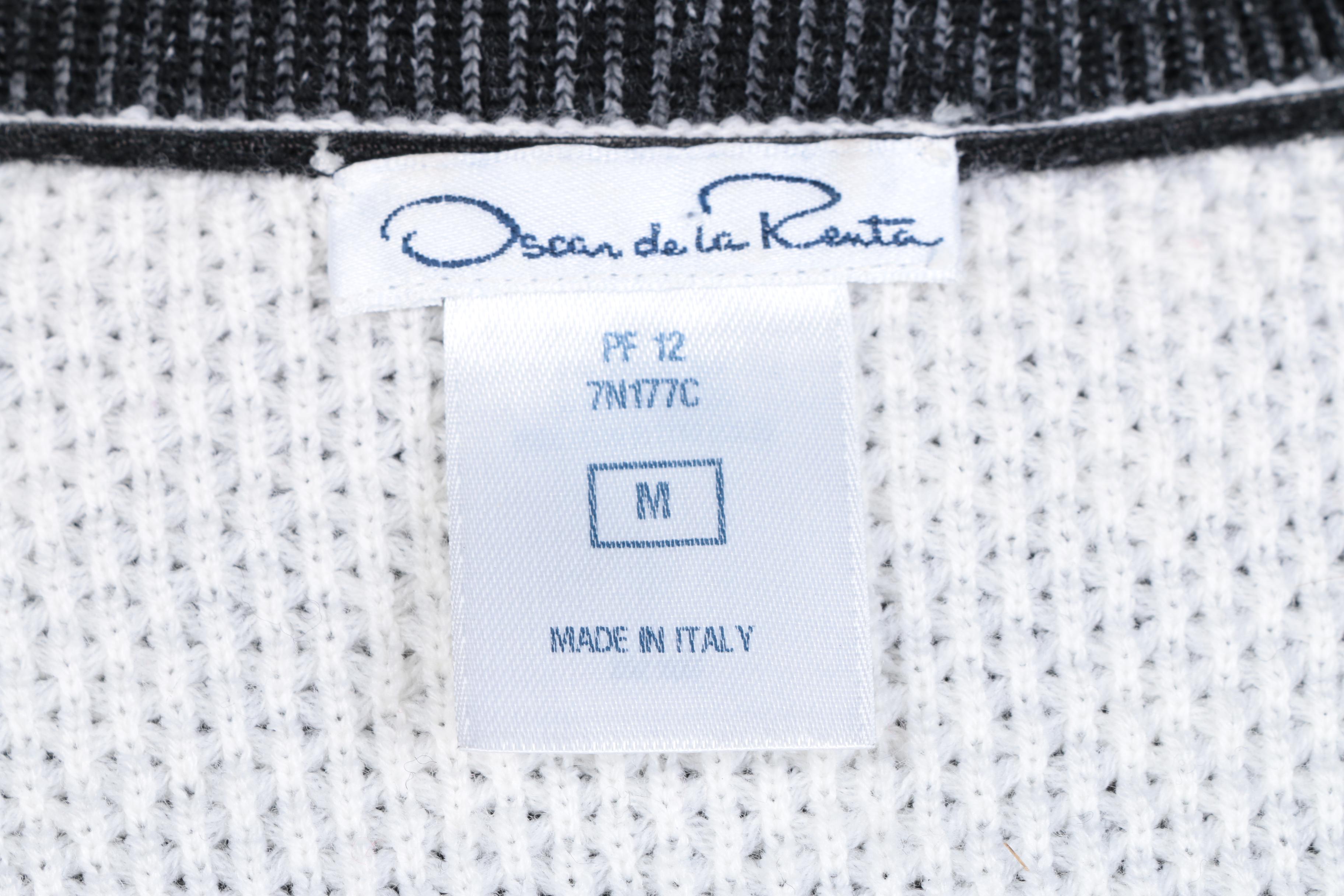 Oscar de la Renta Shell and Cardigan