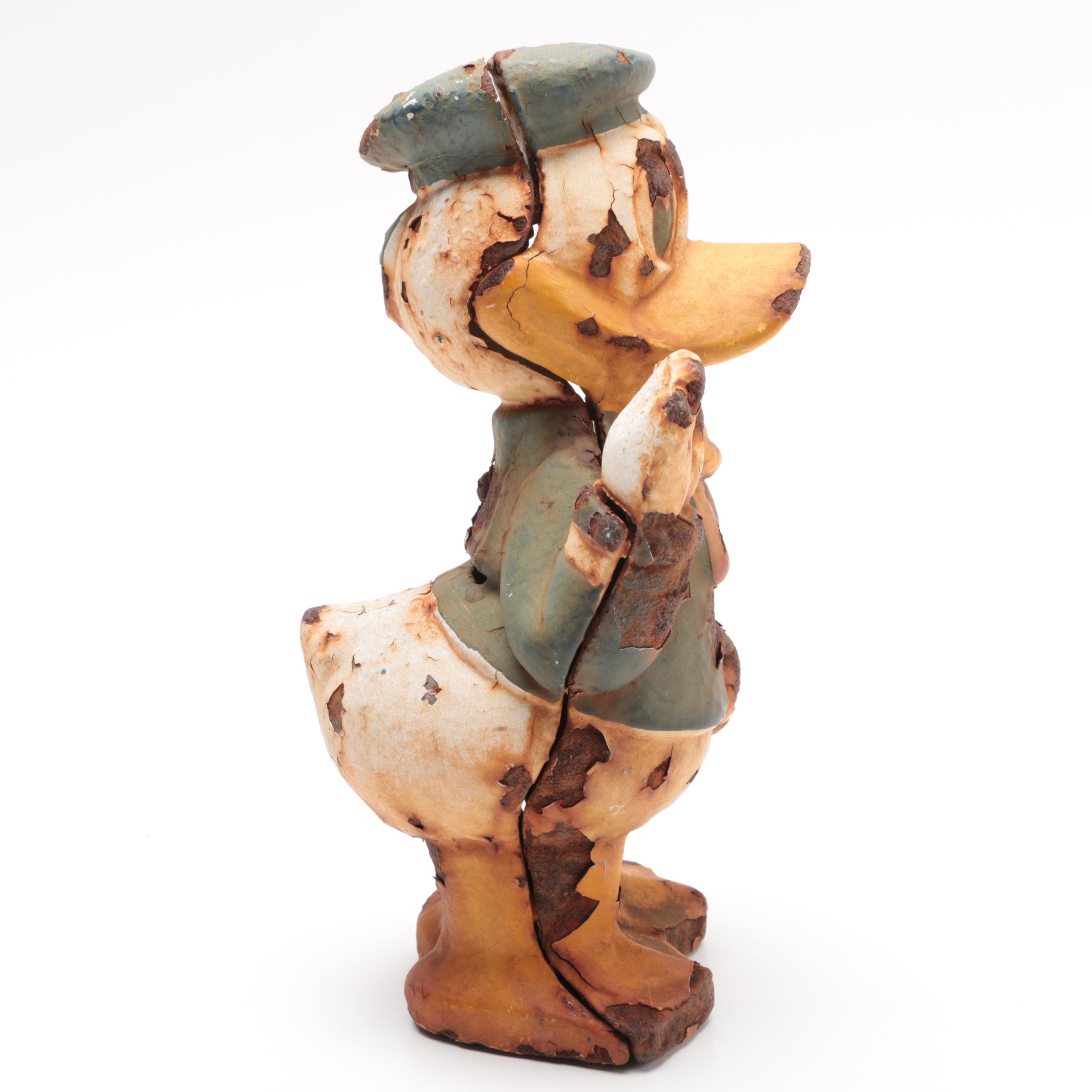 Cast Iron Donald Duck Bank