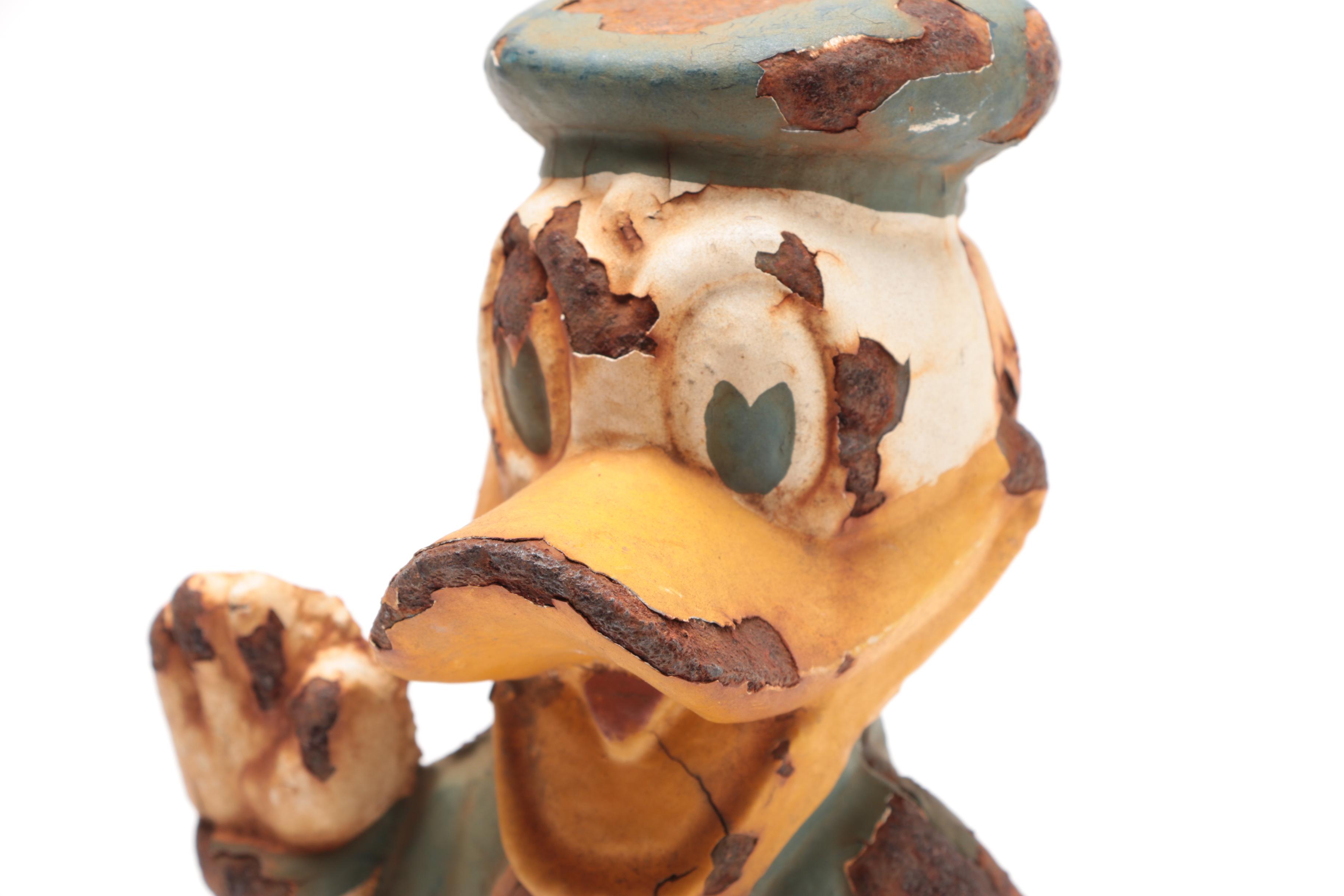 Cast Iron Donald Duck Bank