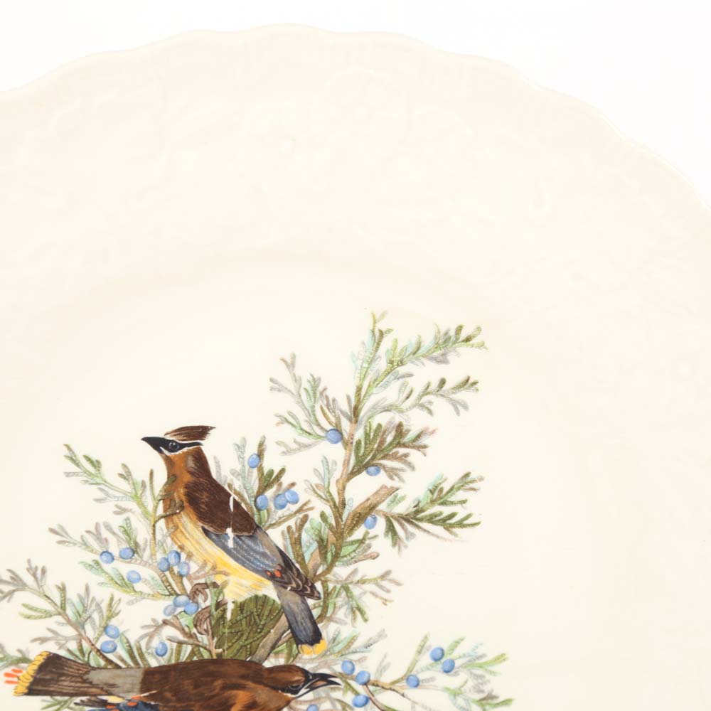 Alfred Meakin "Birds of America: Cedar Bird" Dinner Plates