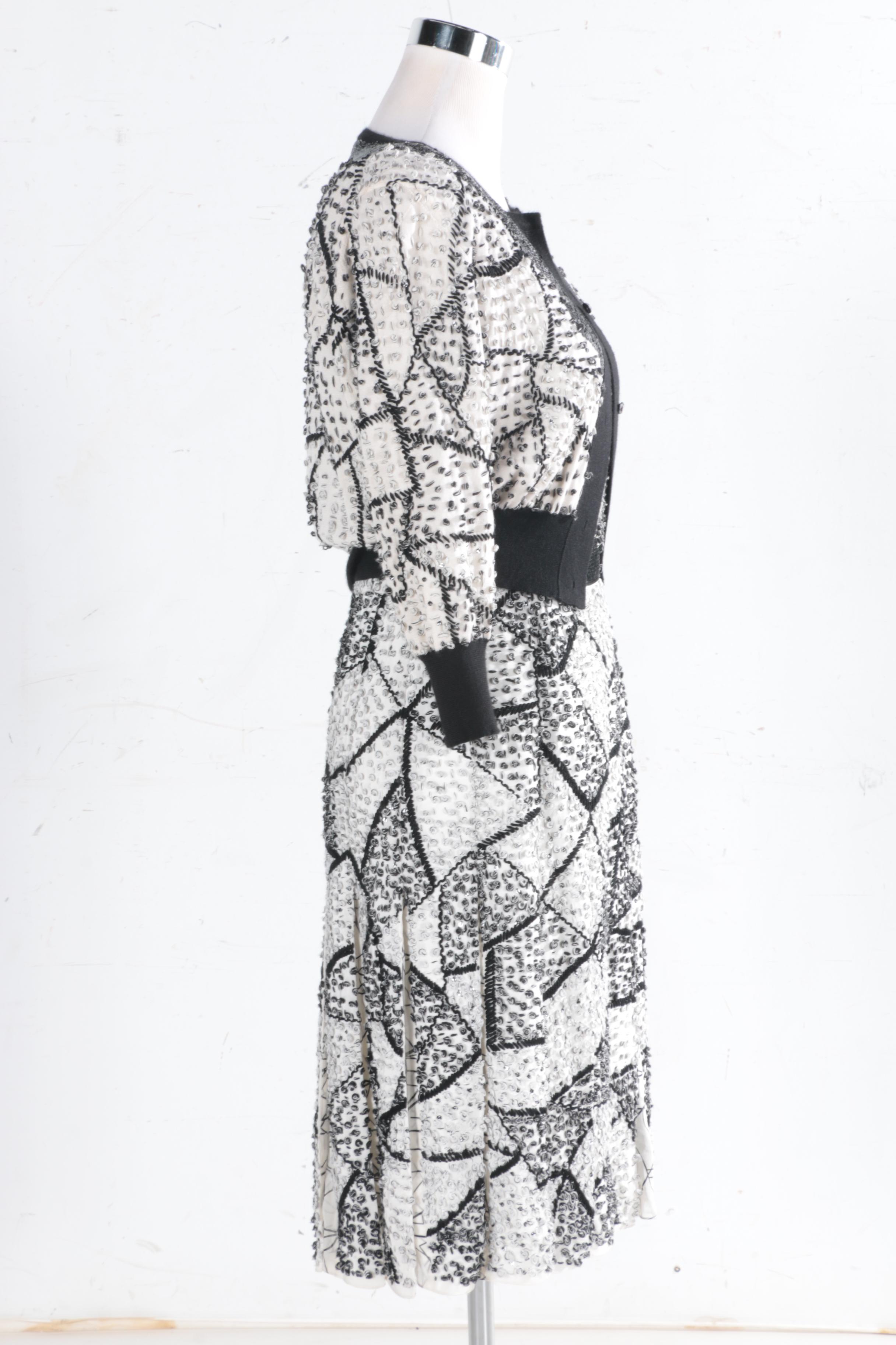 Oscar de la Renta Dress and Jacket