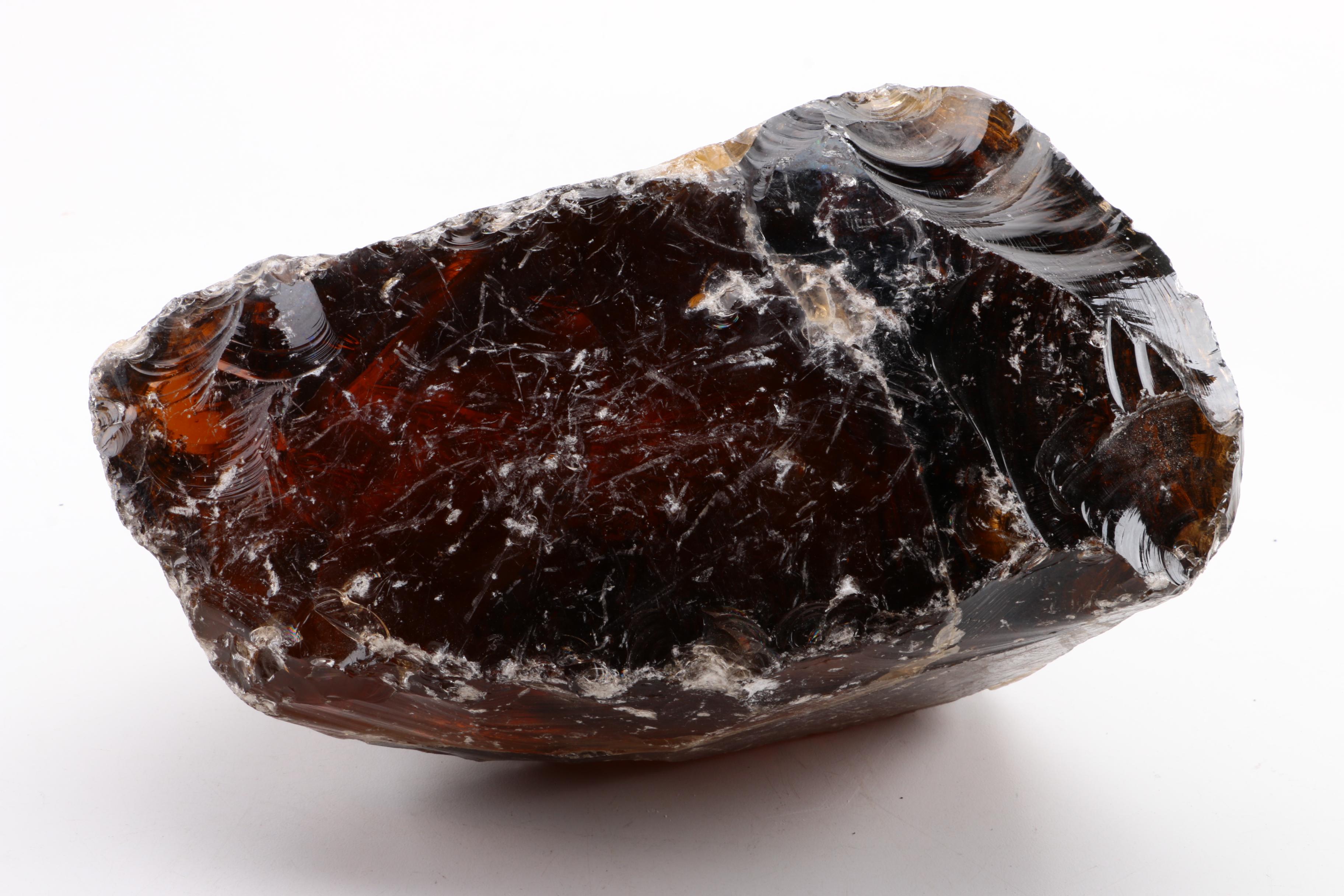 Brown Slag Glass