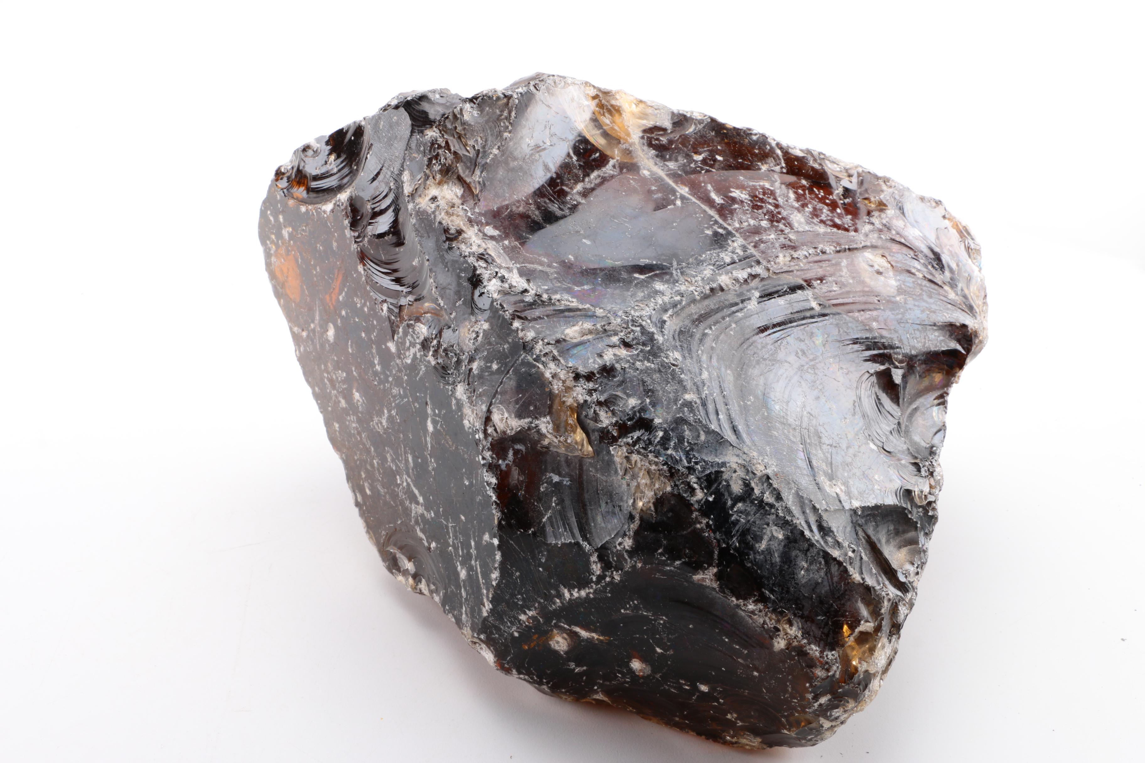 Brown Slag Glass