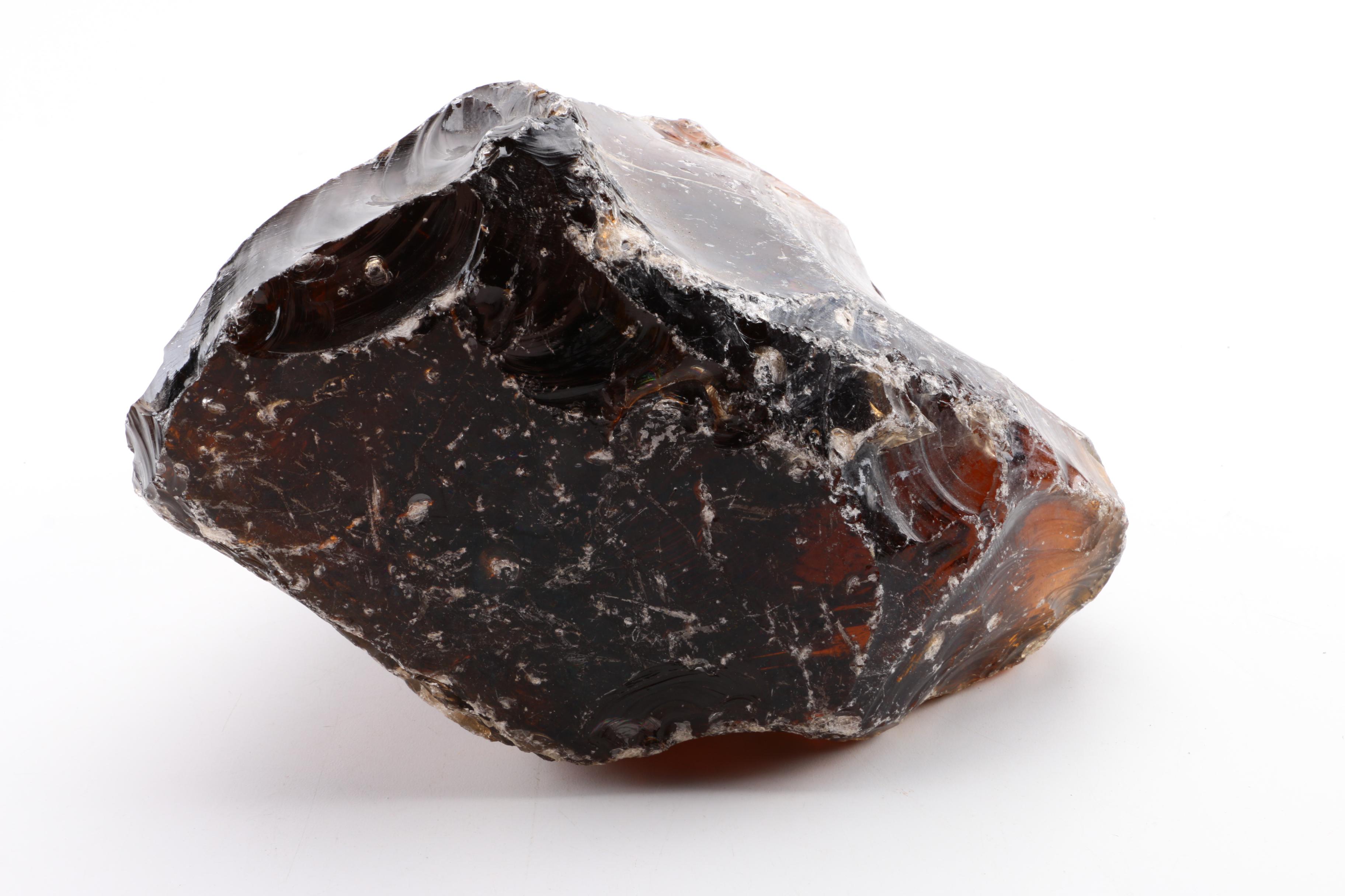 Brown Slag Glass