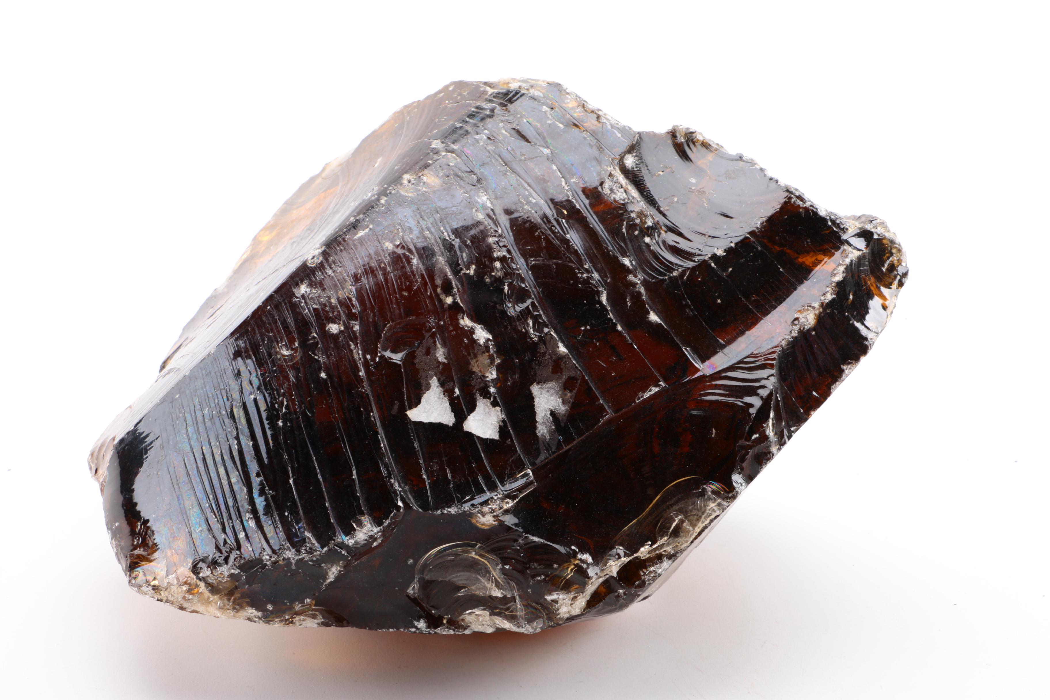 Brown Slag Glass