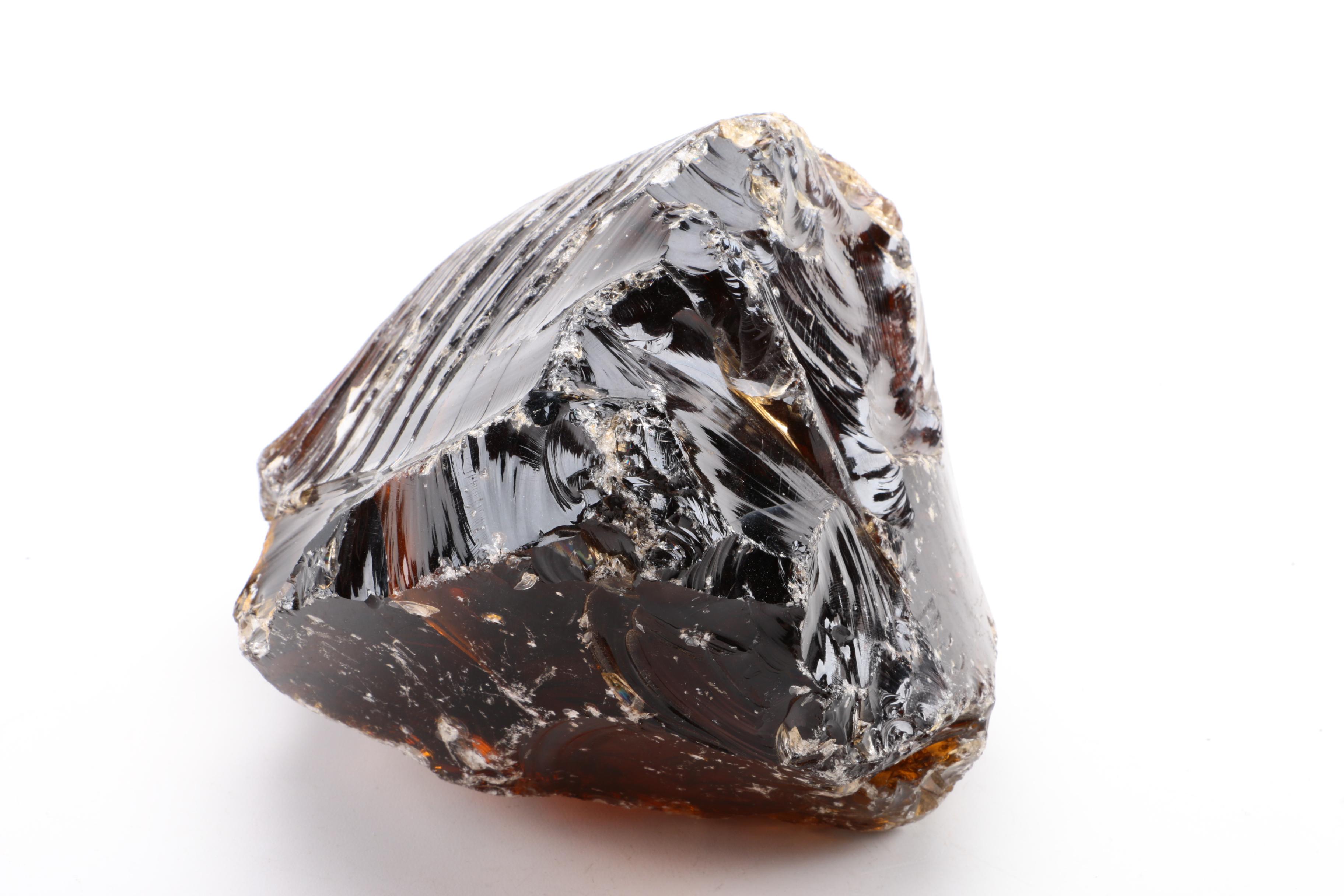 Brown Slag Glass