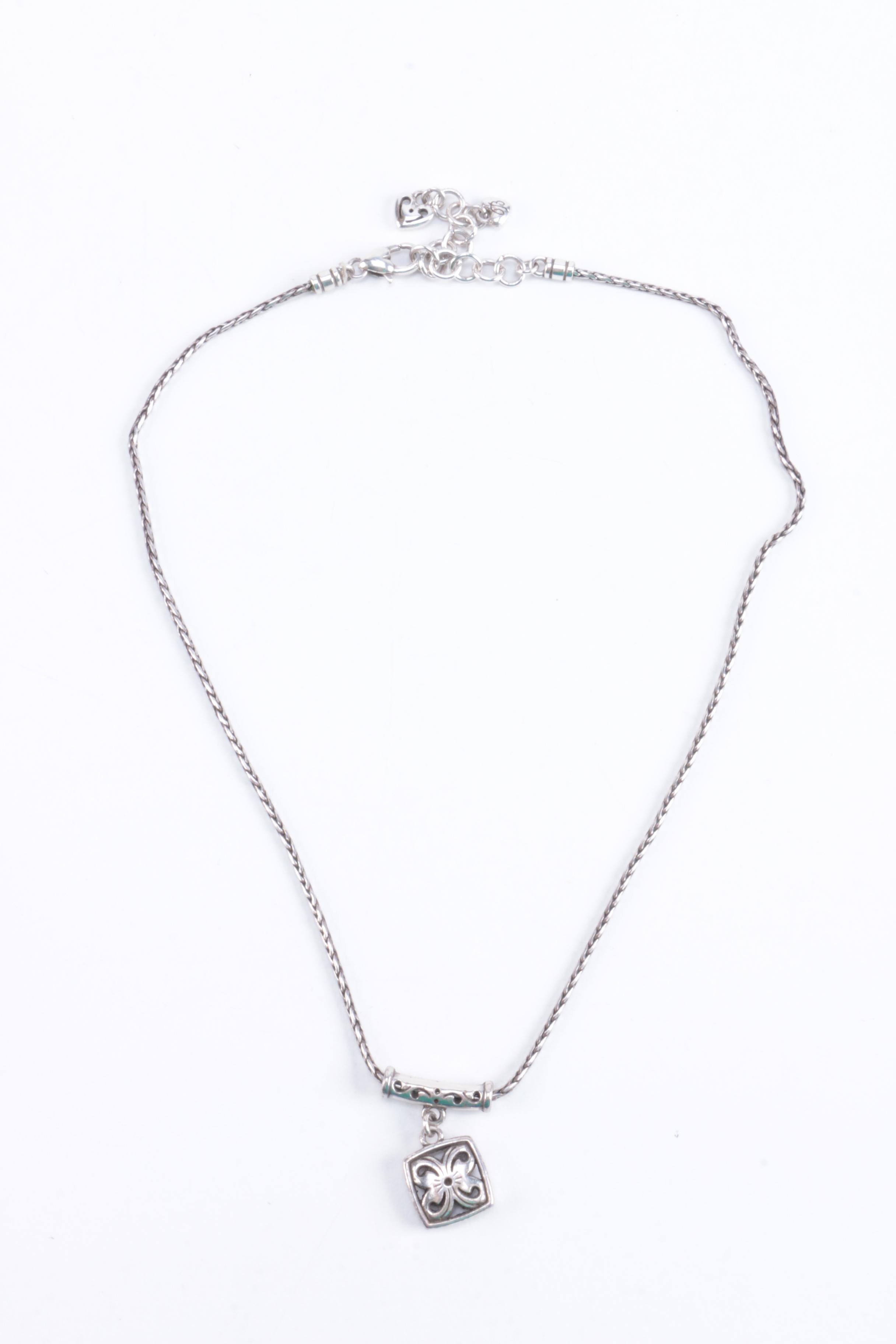 Assorted Costume Jewelry Including Brighton and Sterling Silver