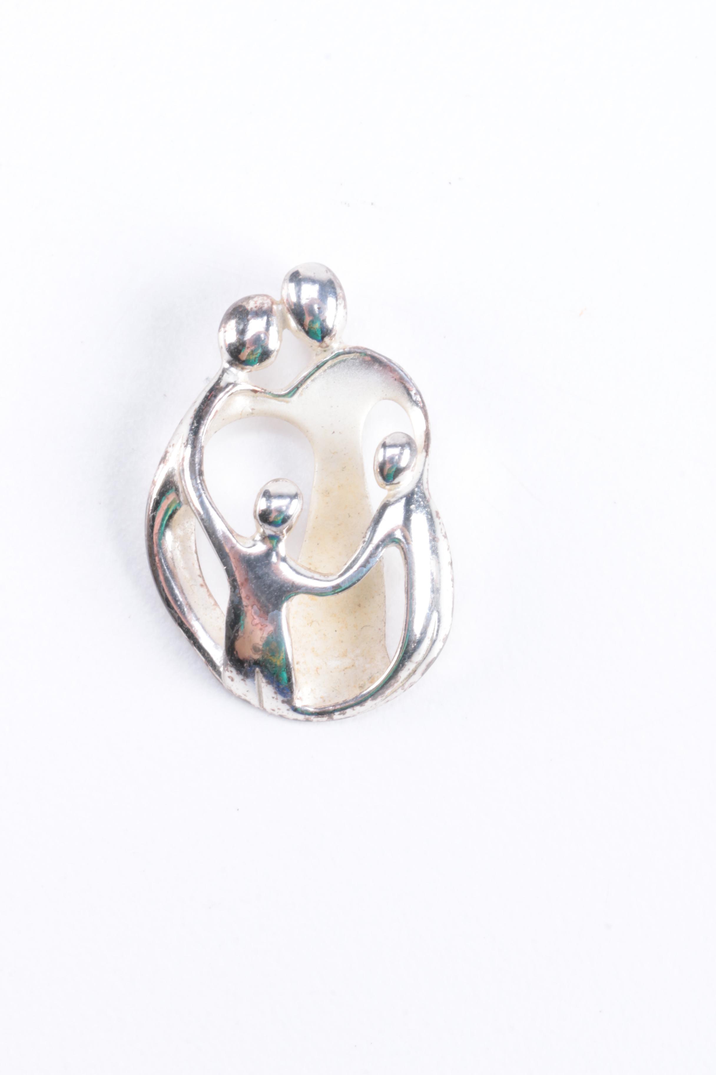 Assorted Costume Jewelry Including Brighton and Sterling Silver