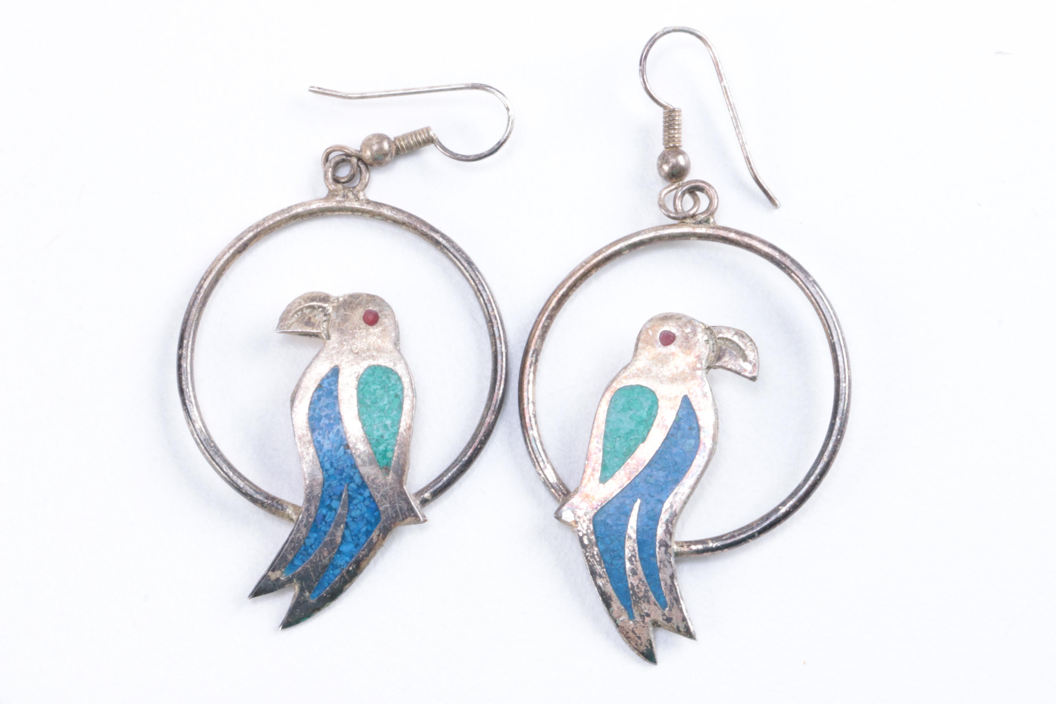 Assorted Costume Jewelry Including Brighton and Sterling Silver