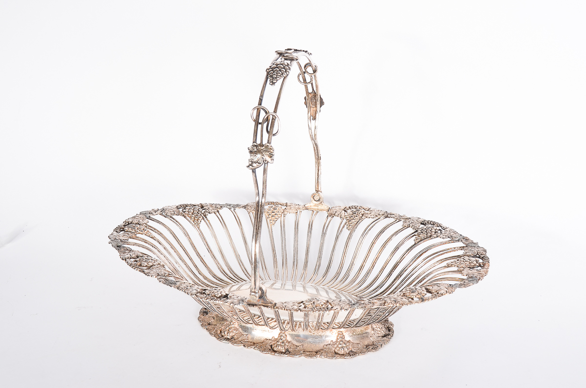 Lawrence B. Smith Co. Silver Plate Basket