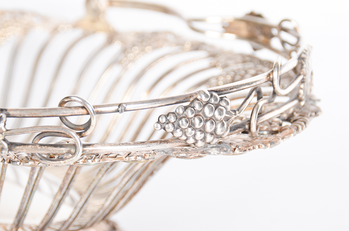 Lawrence B. Smith Co. Silver Plate Basket