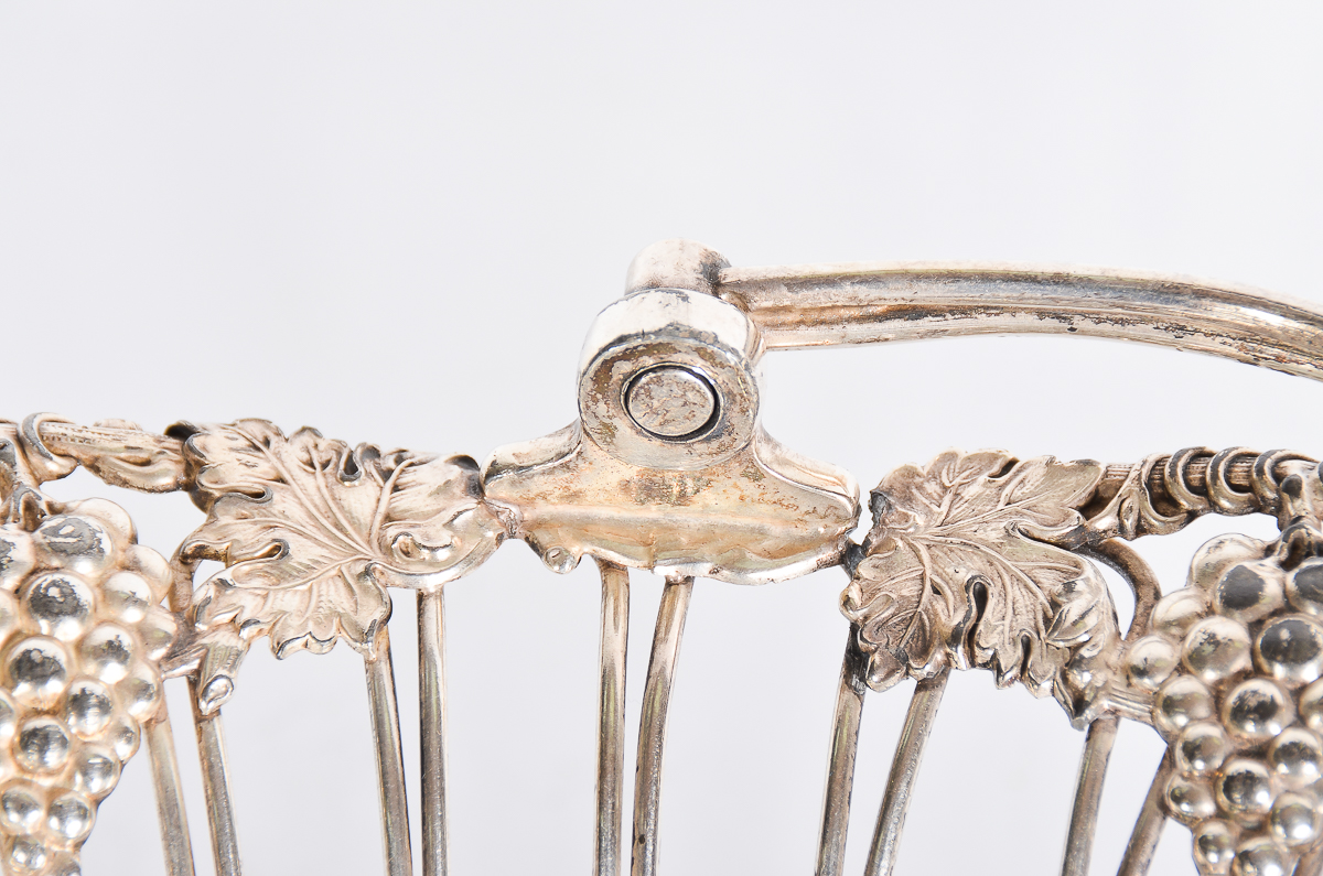 Lawrence B. Smith Co. Silver Plate Basket