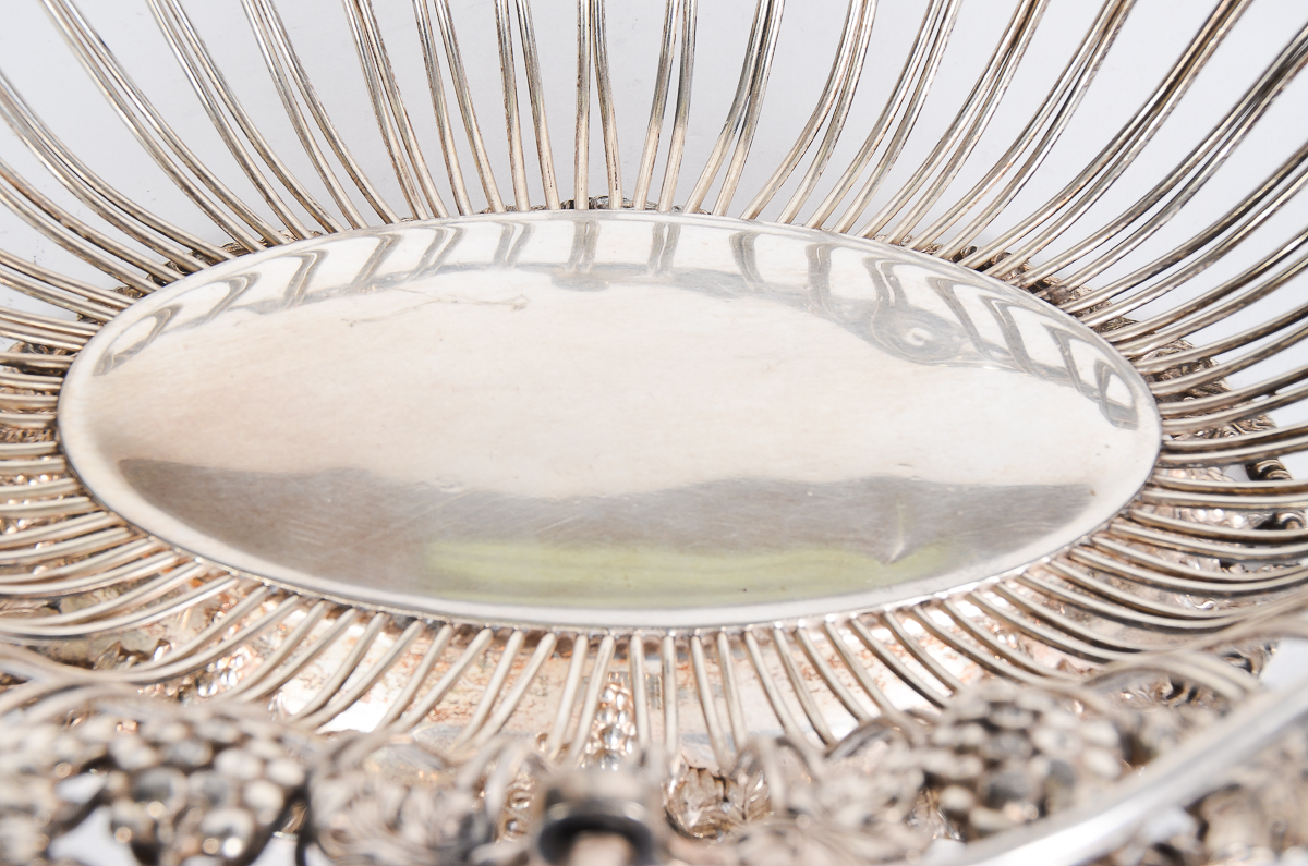 Lawrence B. Smith Co. Silver Plate Basket