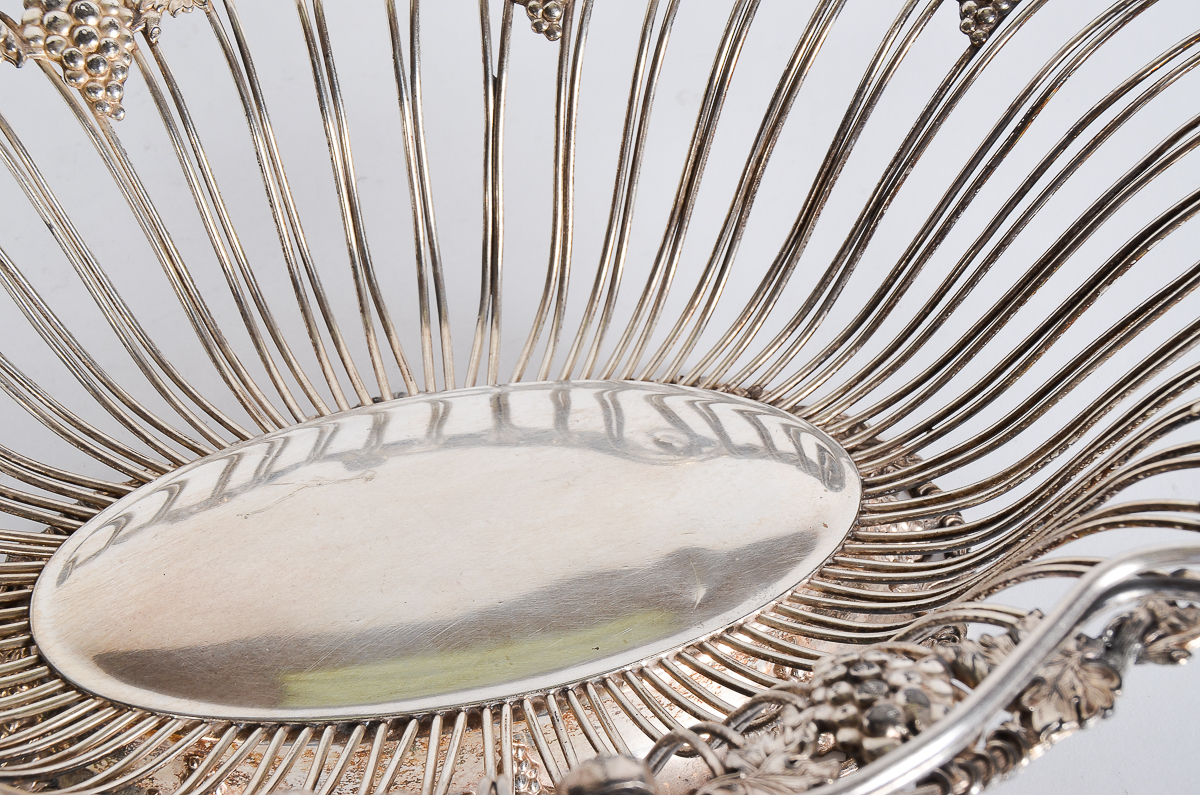 Lawrence B. Smith Co. Silver Plate Basket